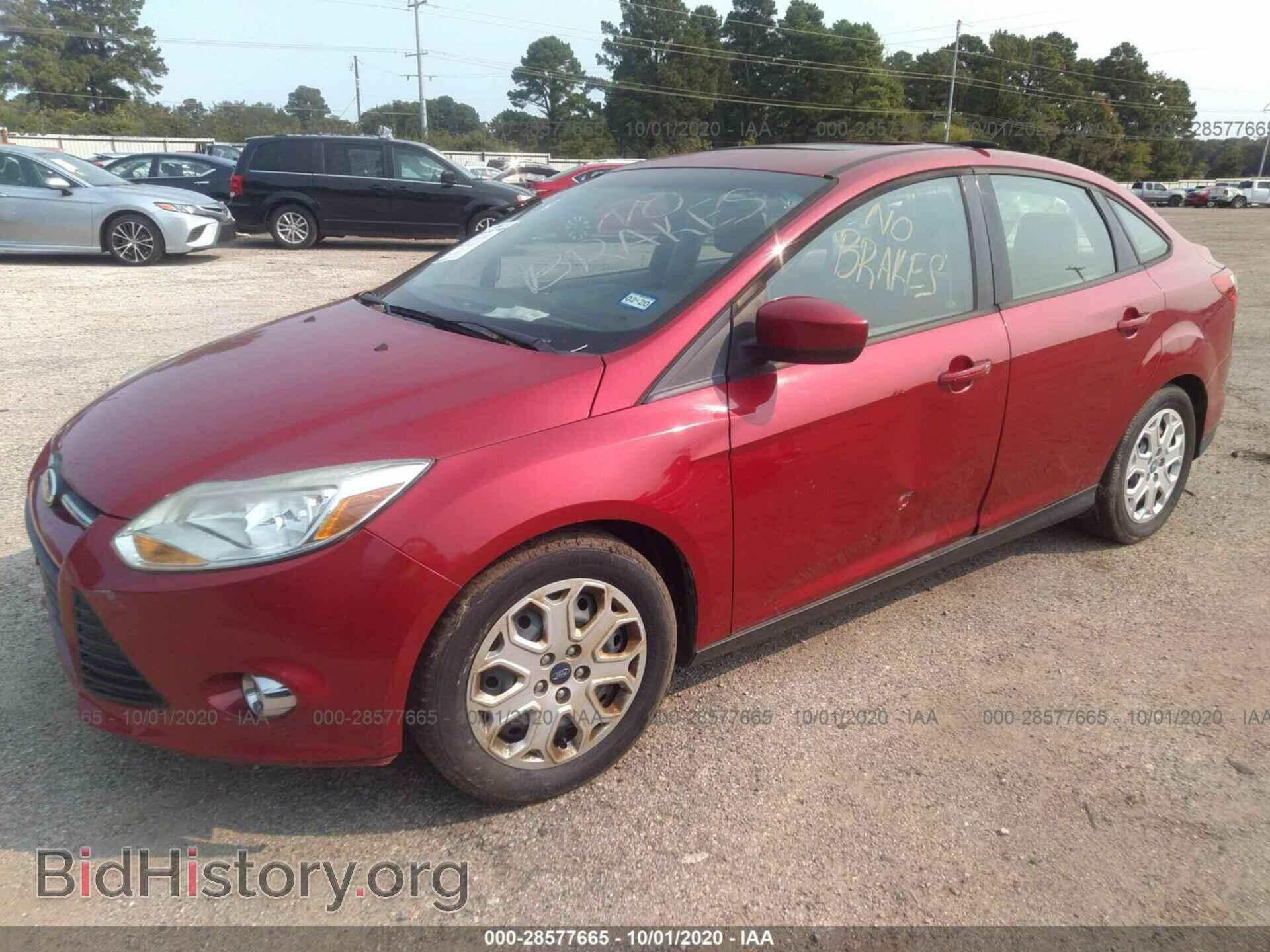 2012 FORD FOCUS - VIN: 1FAHP3F21CL215355 - Photo 2