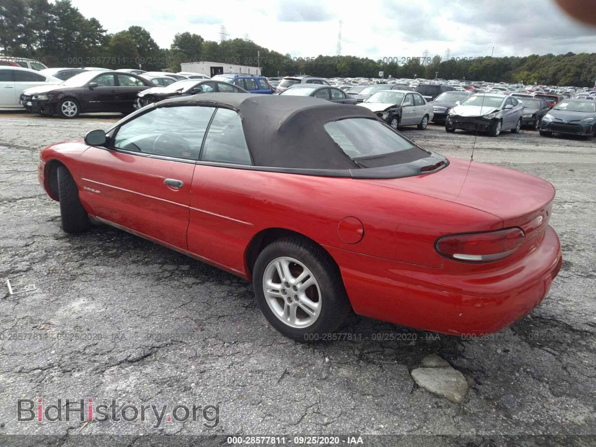 1998 CHRYSLER SEBRING - VIN: 3C3EL45H2WT295282 - Фото 3