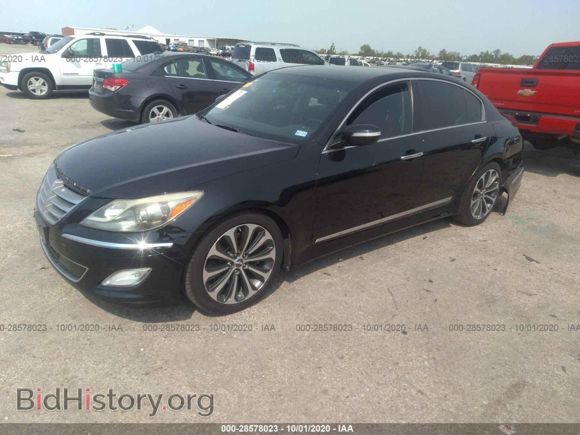2012 HYUNDAI GENESIS - VIN: KMHGC4DH5CU155486 - Фото 2