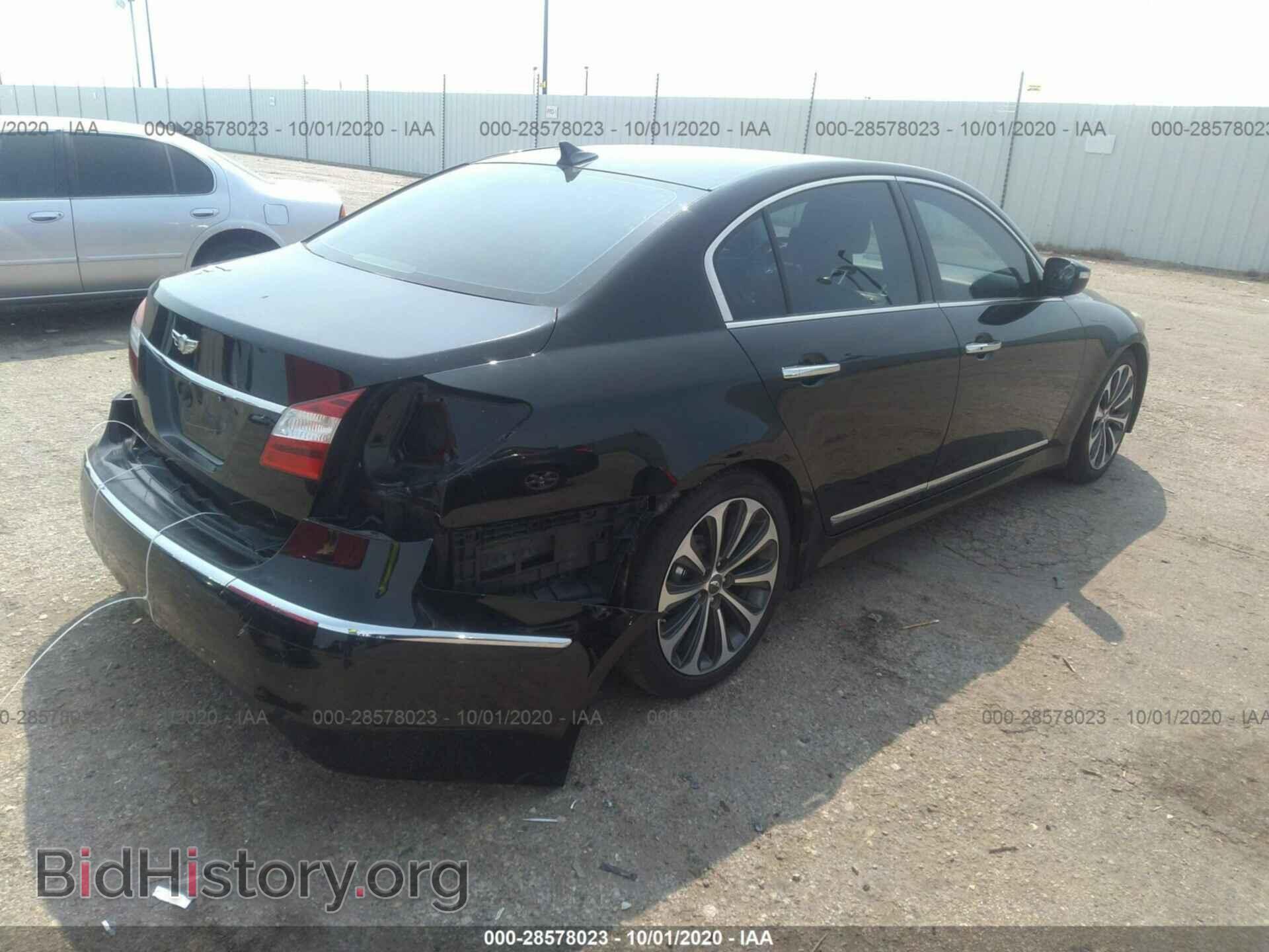 2012 HYUNDAI GENESIS - VIN: KMHGC4DH5CU155486 - Фото 4