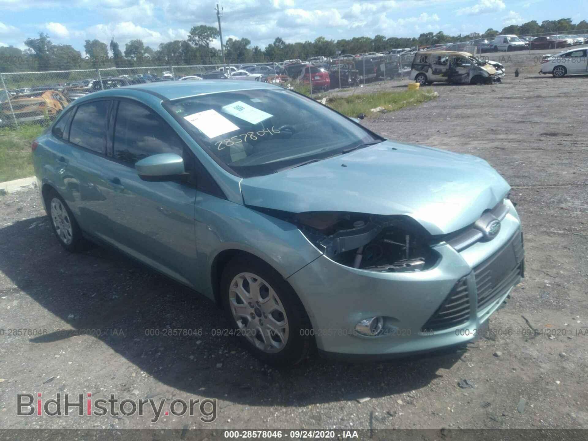 Photo 1FAHP3F20CL433447 - FORD FOCUS 2012