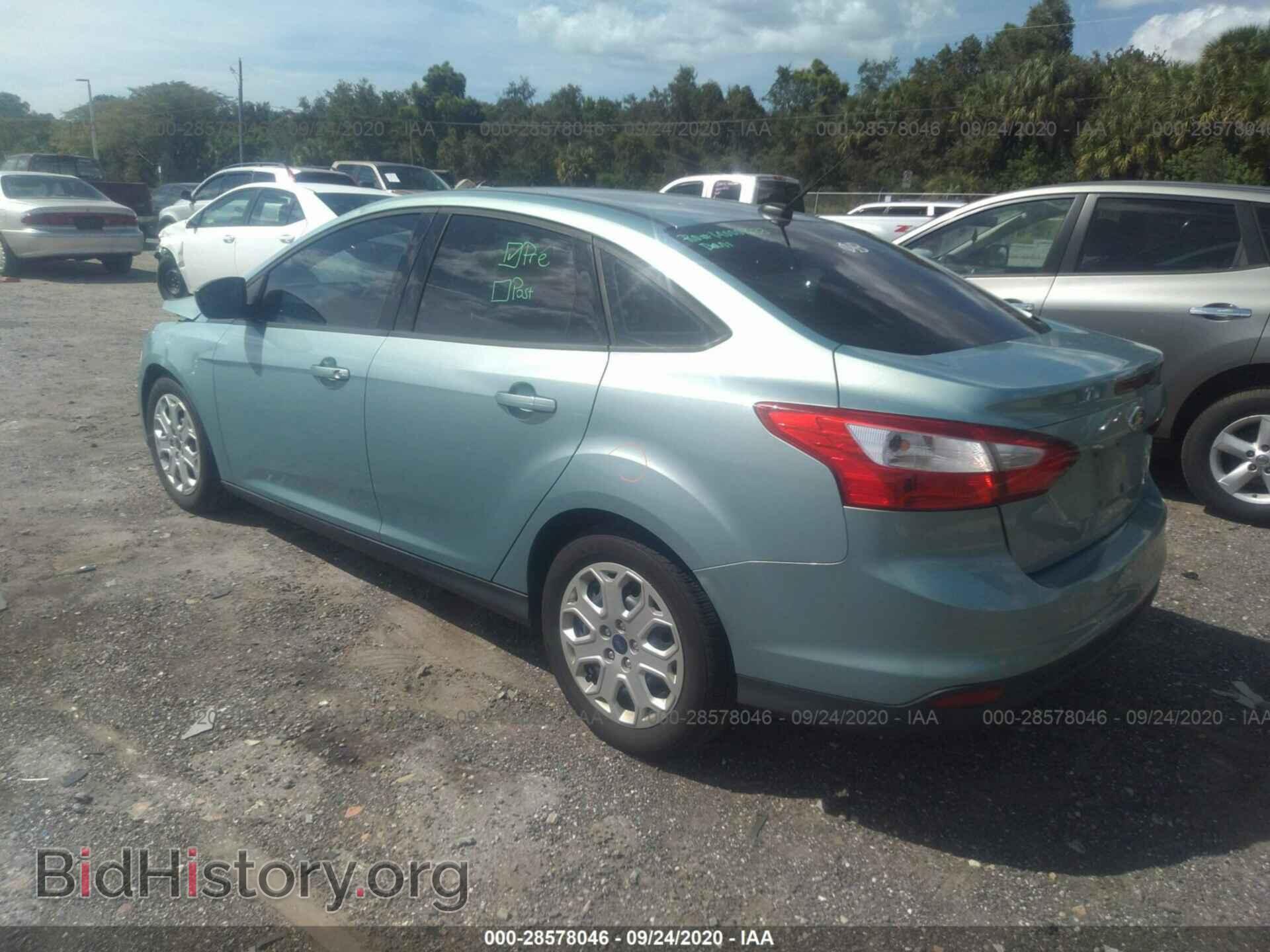 2012 FORD FOCUS - VIN: 1FAHP3F20CL433447 - Фото 3