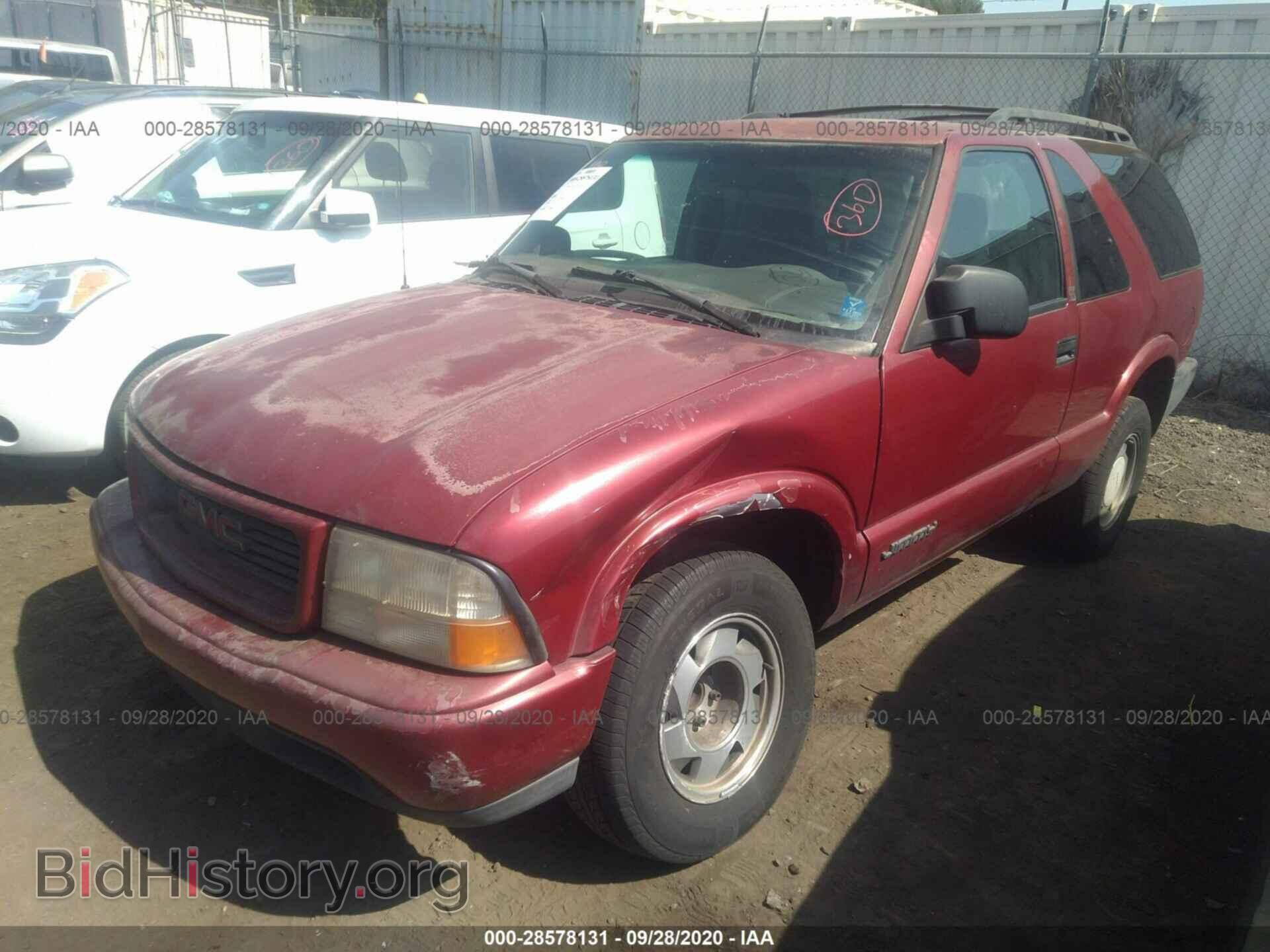 2000 GMC JIMMY - VIN: 1GKCS18W4YK244227 - Фото 2