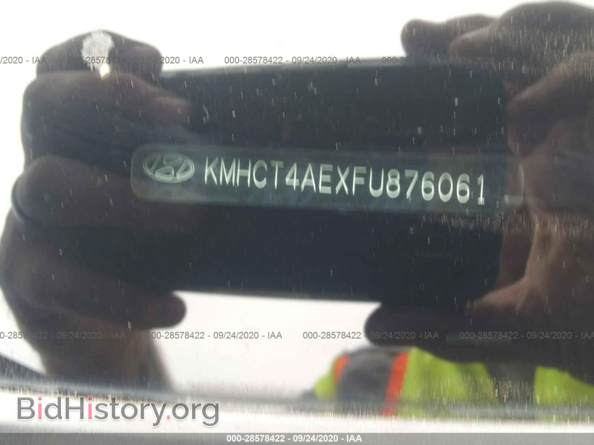 2015 HYUNDAI ACCENT - VIN: KMHCT4AEXFU876061 - Фото 9