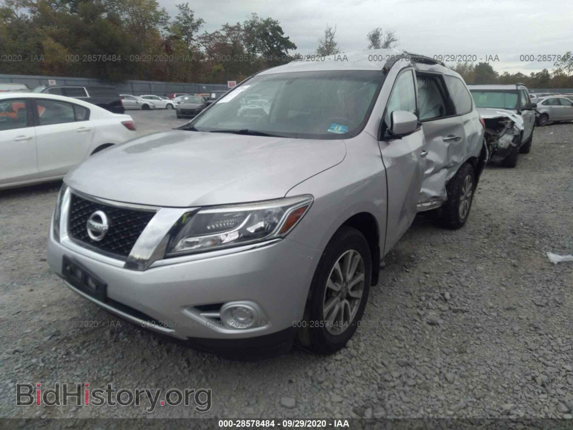 2014 NISSAN PATHFINDER - VIN: 5N1AR2MM2EC725748 - Фото 2