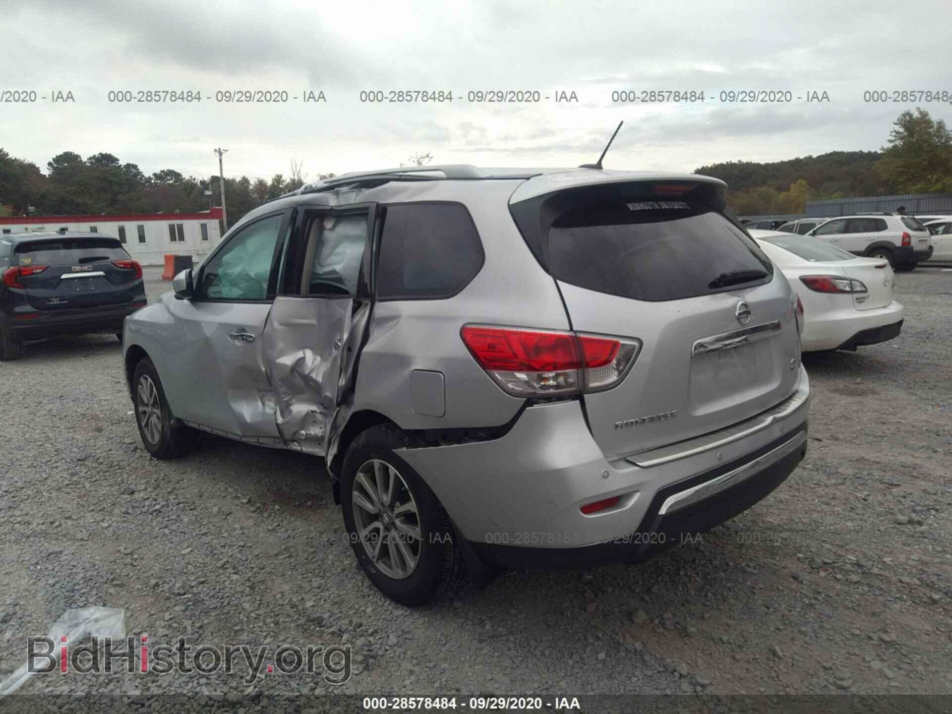 2014 NISSAN PATHFINDER - VIN: 5N1AR2MM2EC725748 - Фото 3