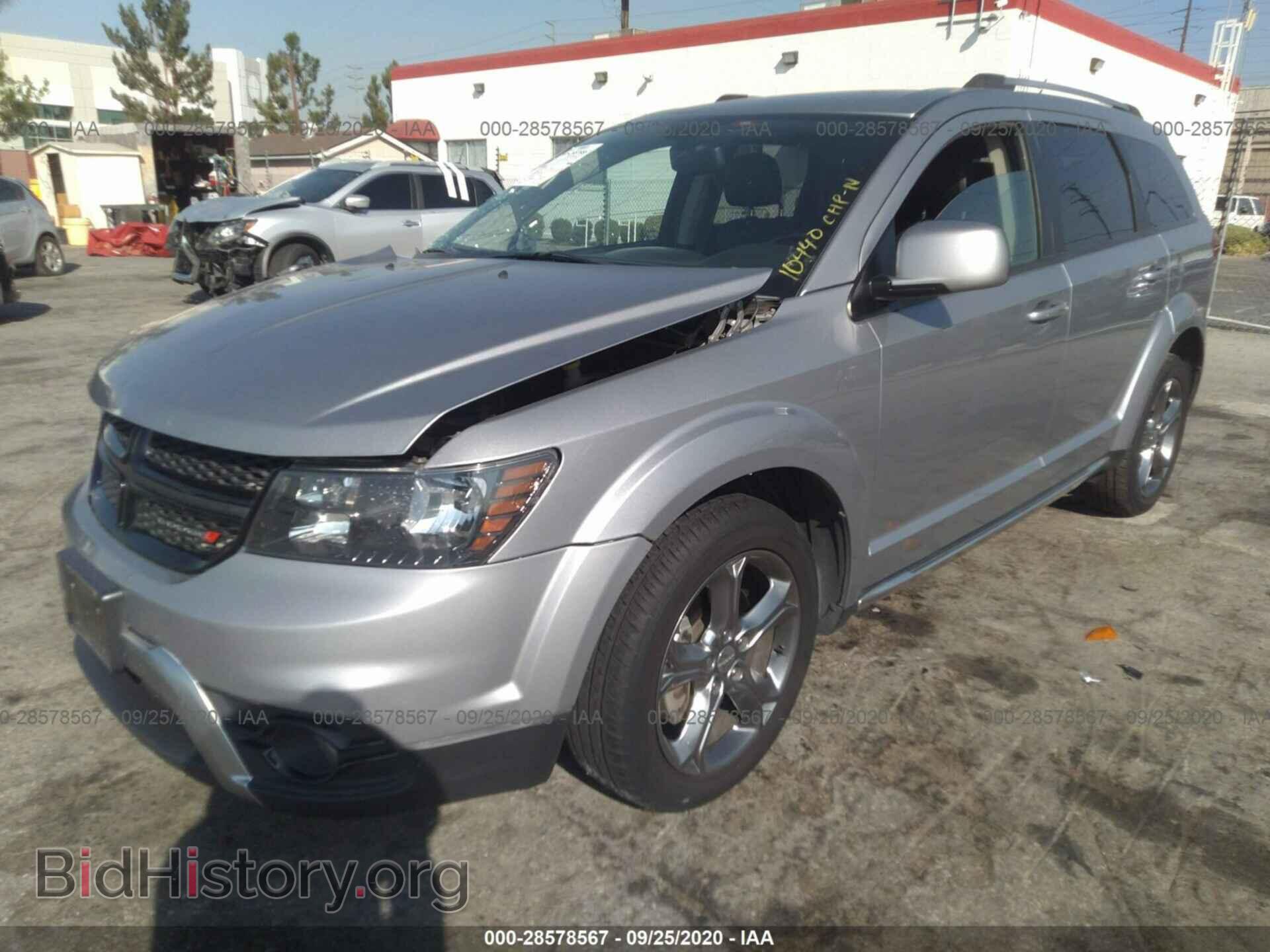 2017 DODGE JOURNEY - VIN: 3C4PDCGG5HT544046 - Фото 2