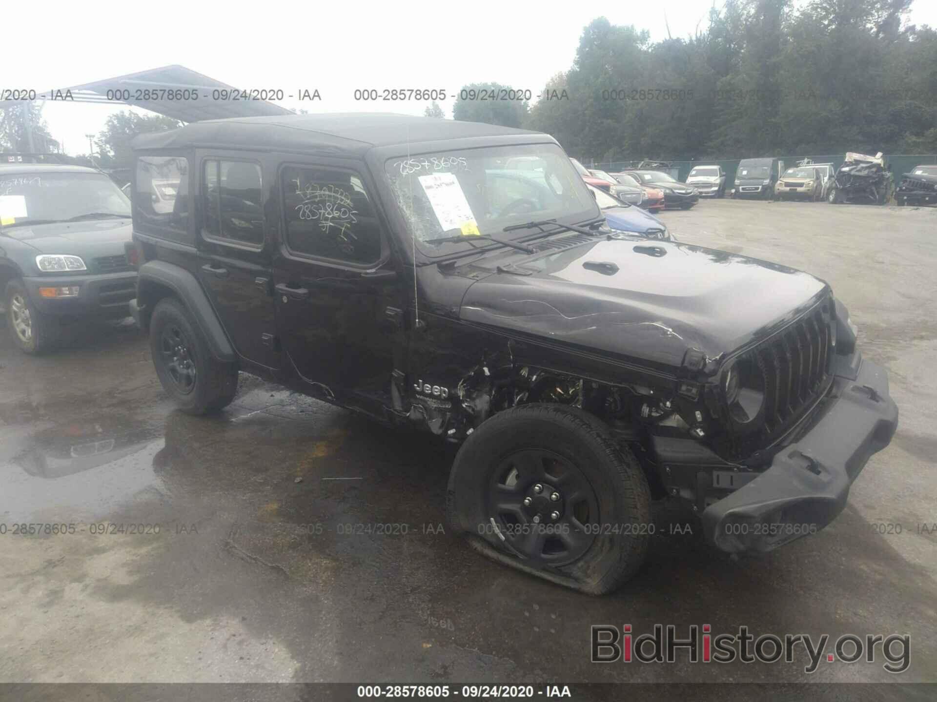 Фотография 1C4HJXDG1LW273000 - JEEP WRANGLER UNLIMITED 2020