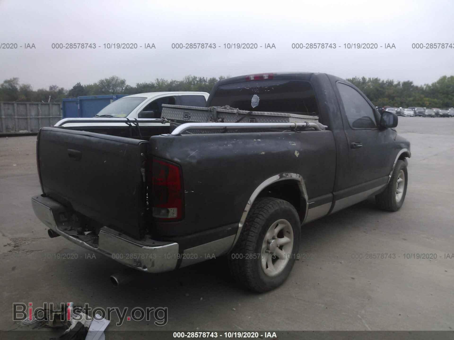 2002 DODGE RAM 1500 - VIN: 1D7HA16K12J238182 - Фото 4