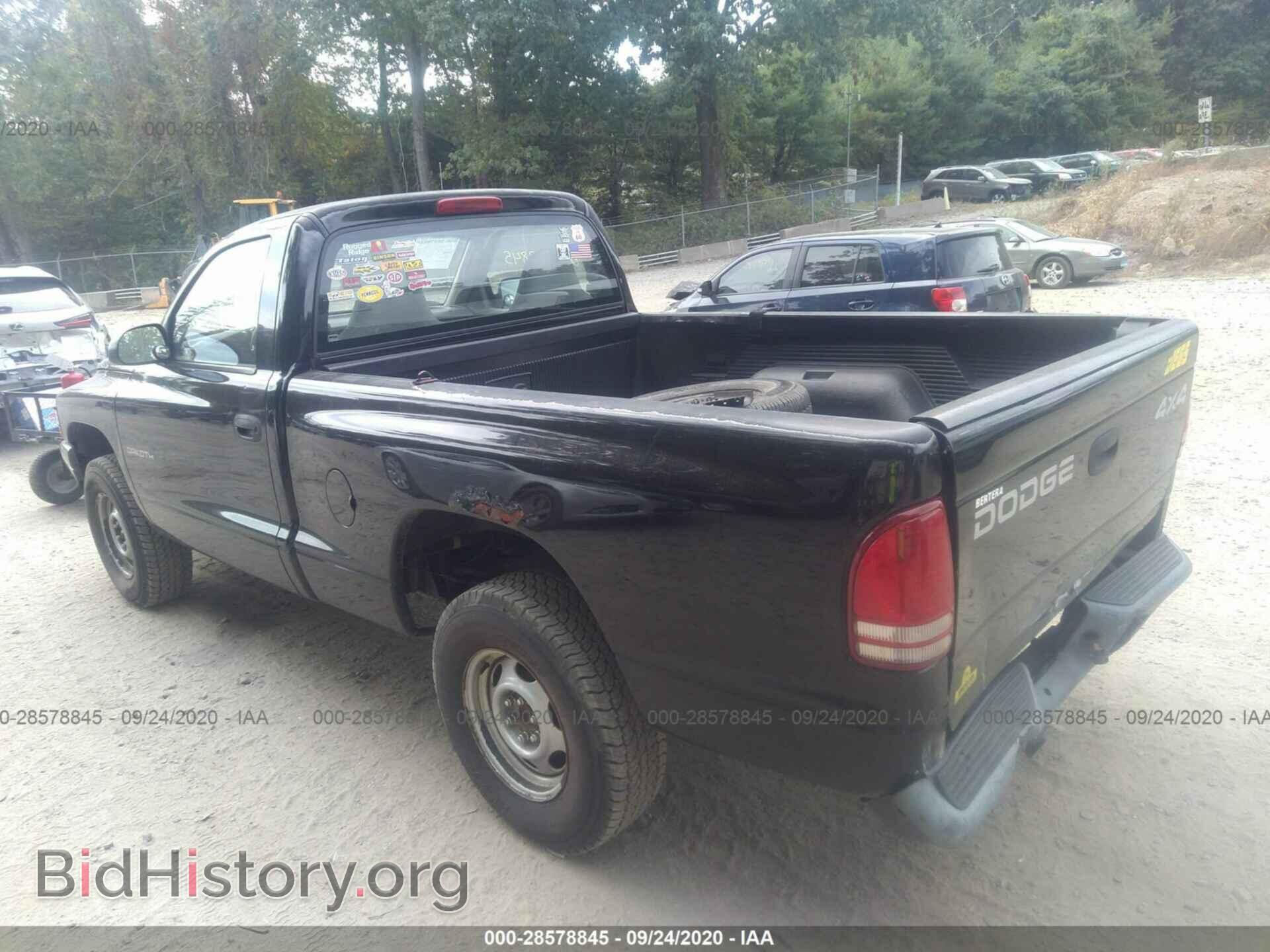 2002 DODGE DAKOTA - VIN: 1B7GG16X52S540245 - Фото 3
