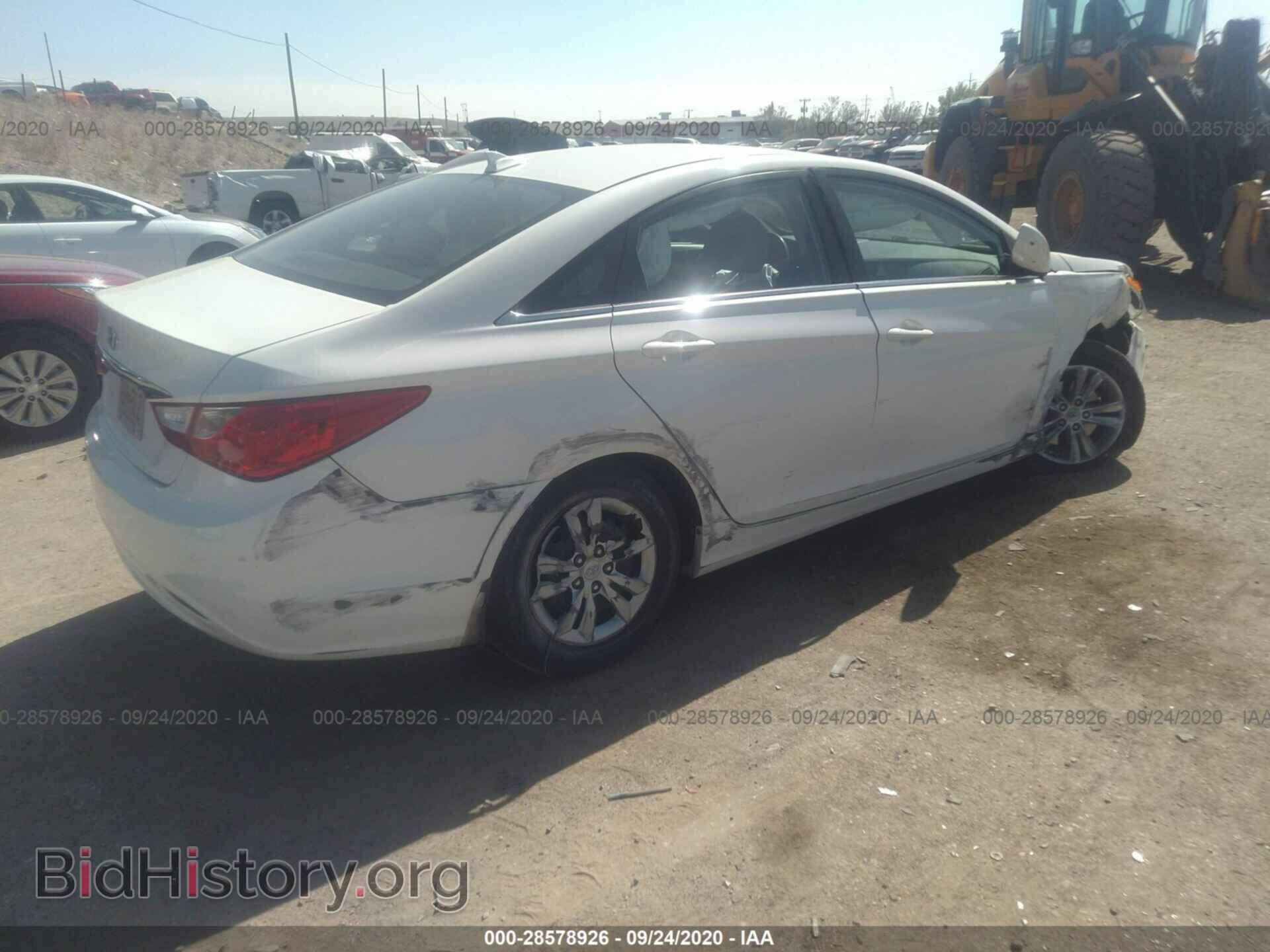 2012 HYUNDAI SONATA - VIN: 5NPEB4AC7CH447089 - Фото 4