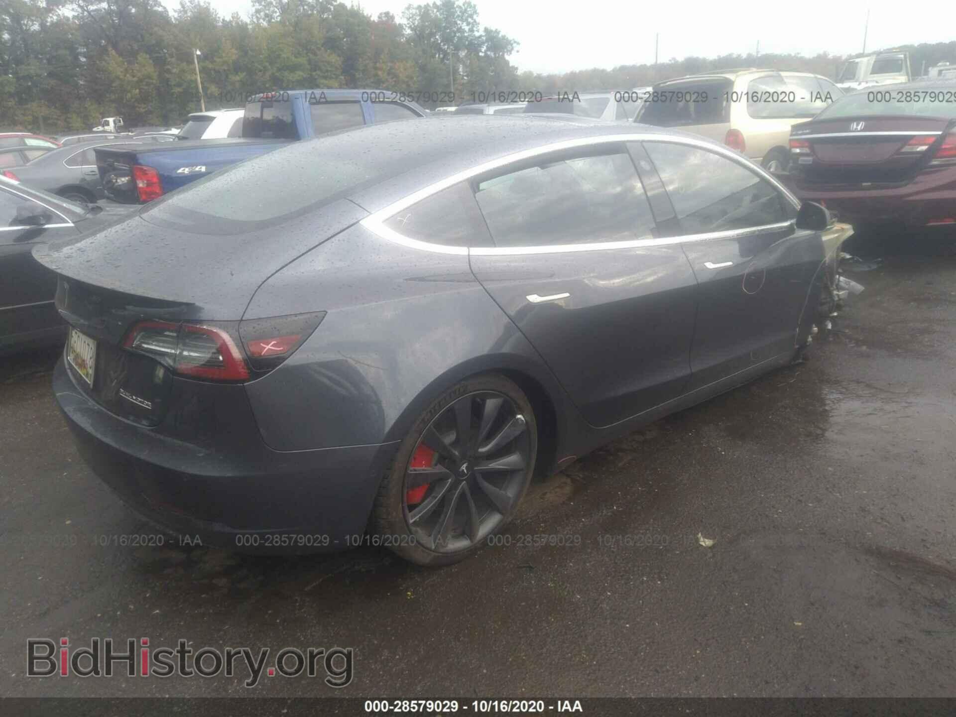 2020 TESLA MODEL 3 - VIN: 5YJ3E1EC7LF623595 - Фото 4