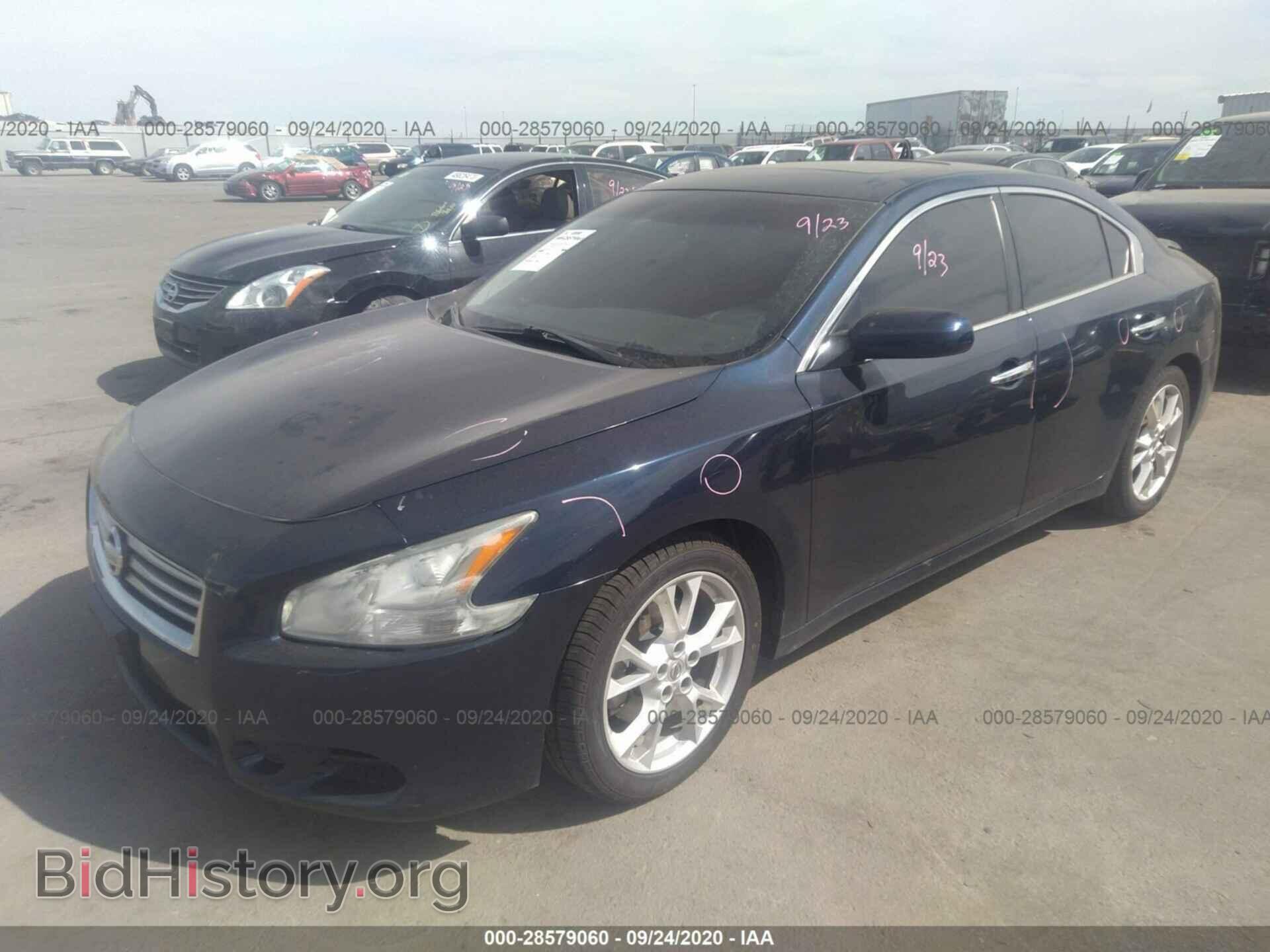 2012 NISSAN MAXIMA - VIN: 1N4AA5AP1CC811289 - Фото 2
