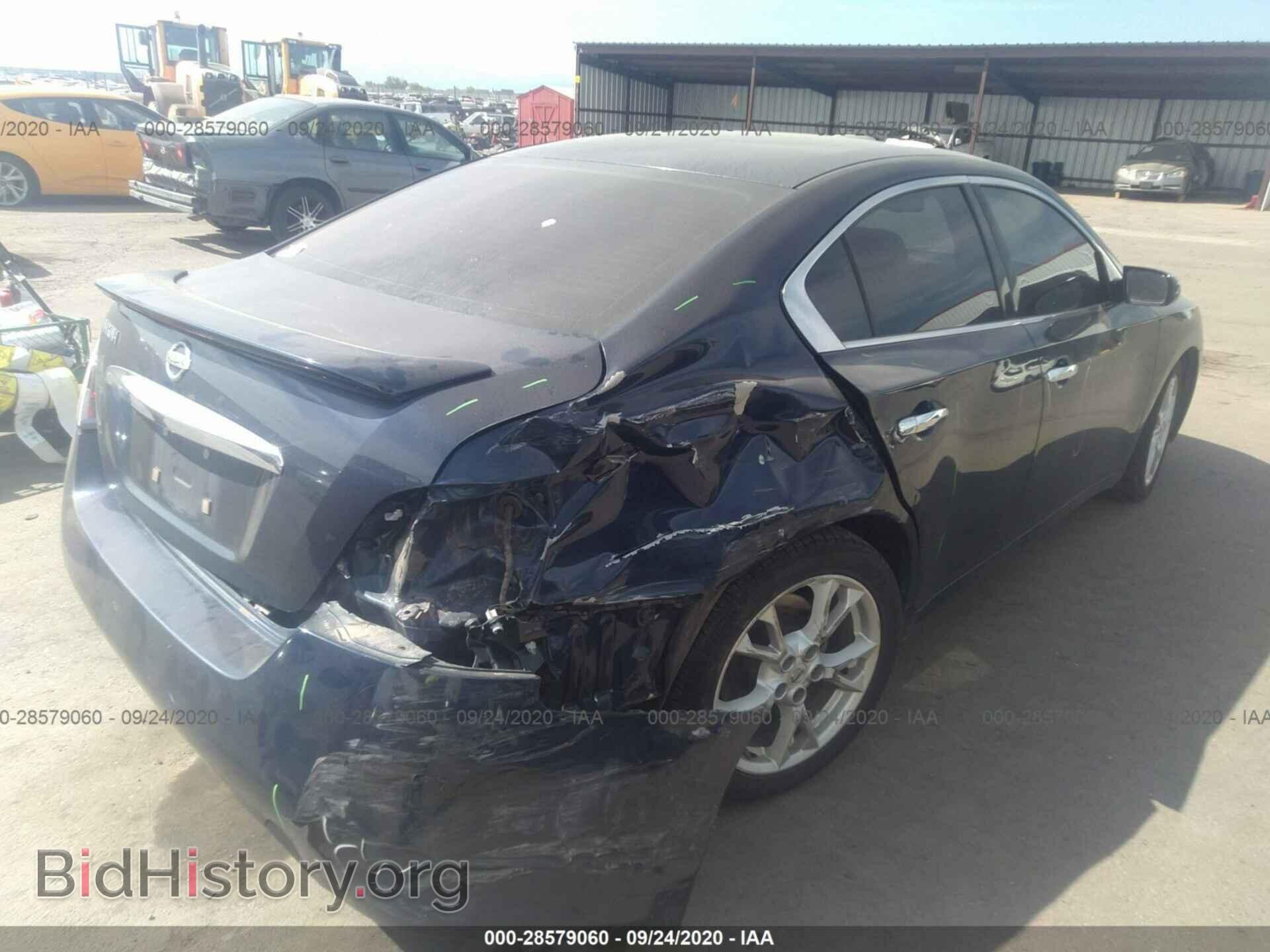 2012 NISSAN MAXIMA - VIN: 1N4AA5AP1CC811289 - Фото 4