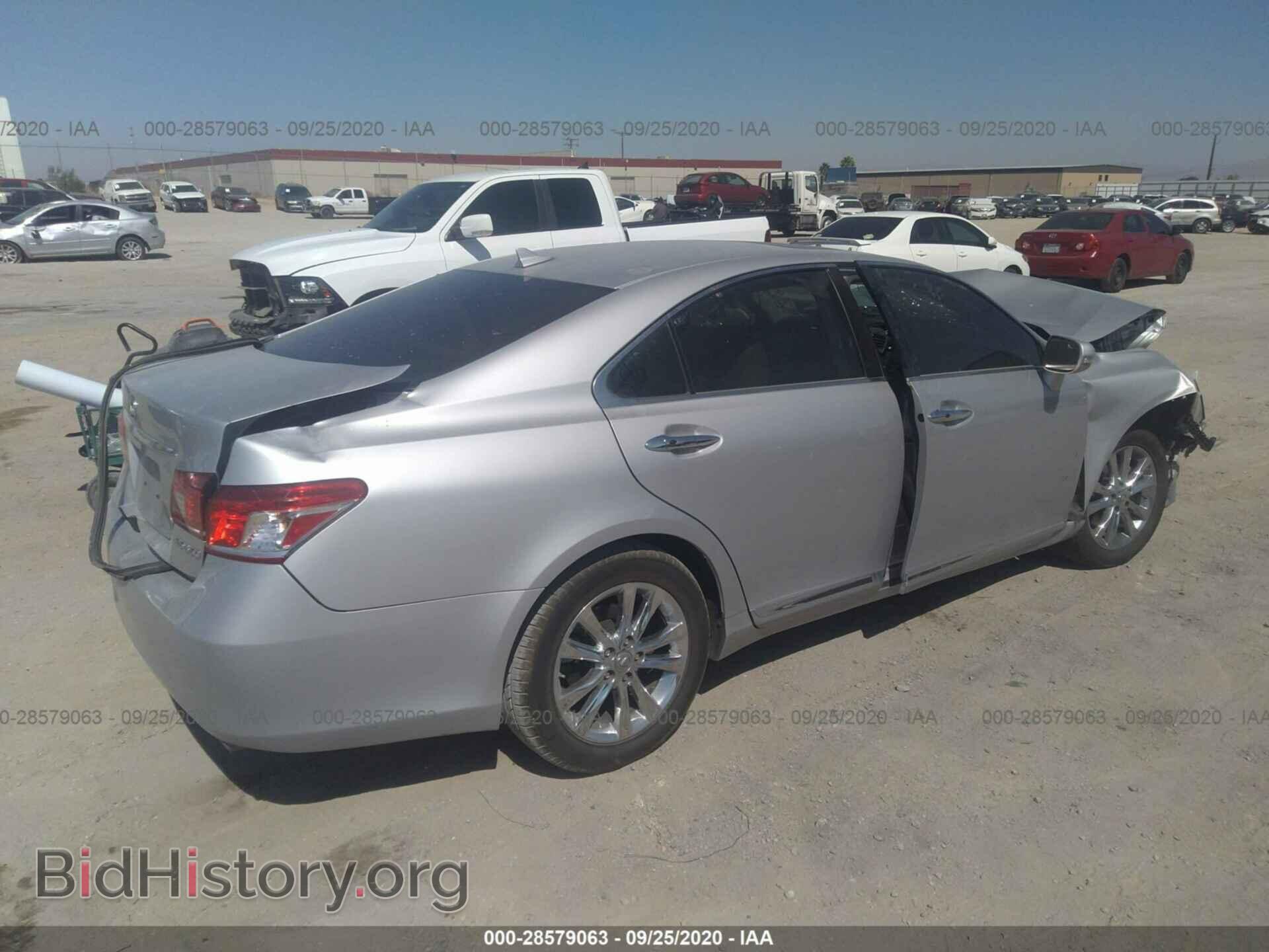 2011 LEXUS ES 350 - VIN: JTHBK1EG6B2451339 - Фото 4