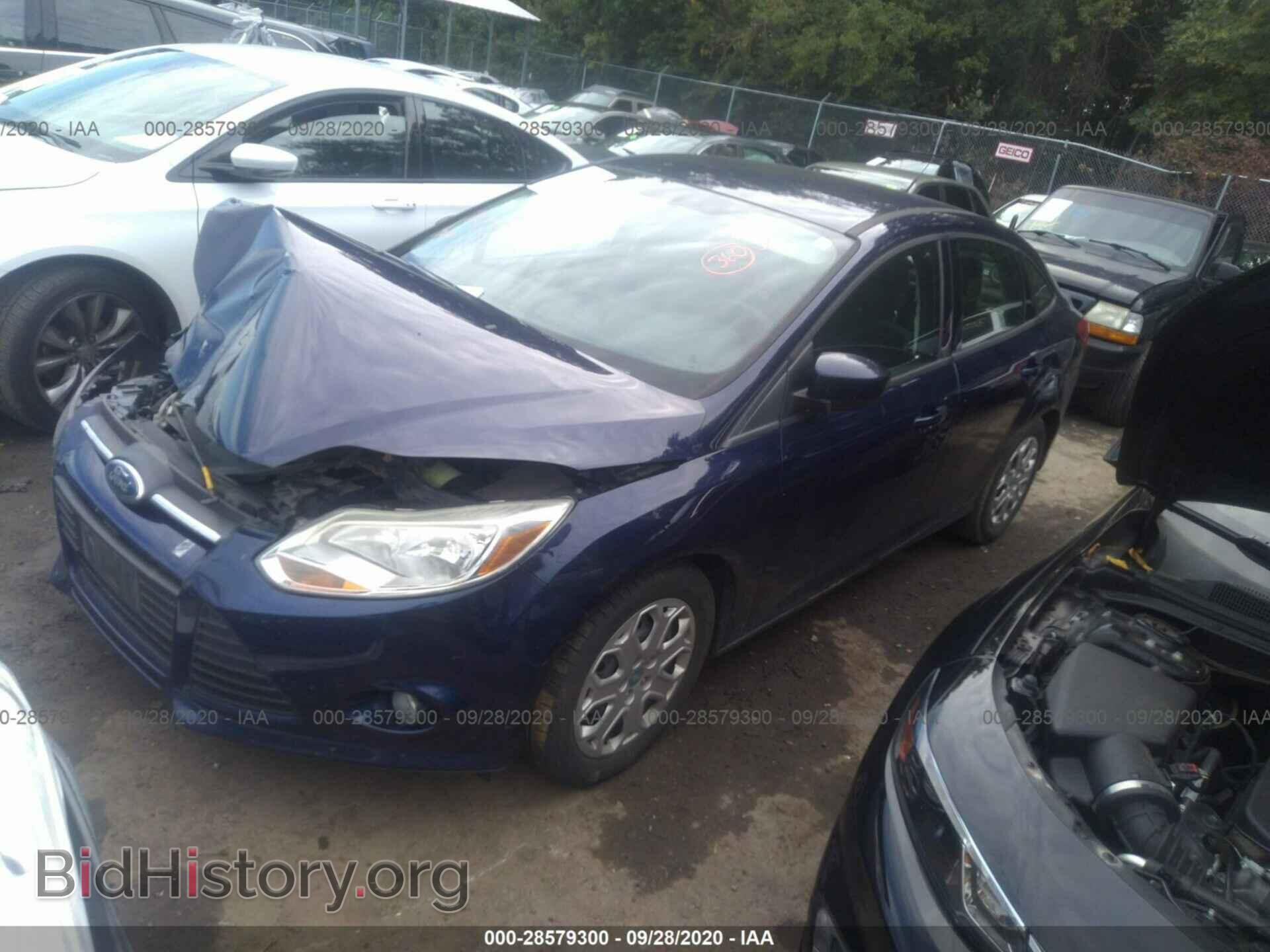2012 FORD FOCUS - VIN: 1FAHP3F24CL163719 - Photo 2