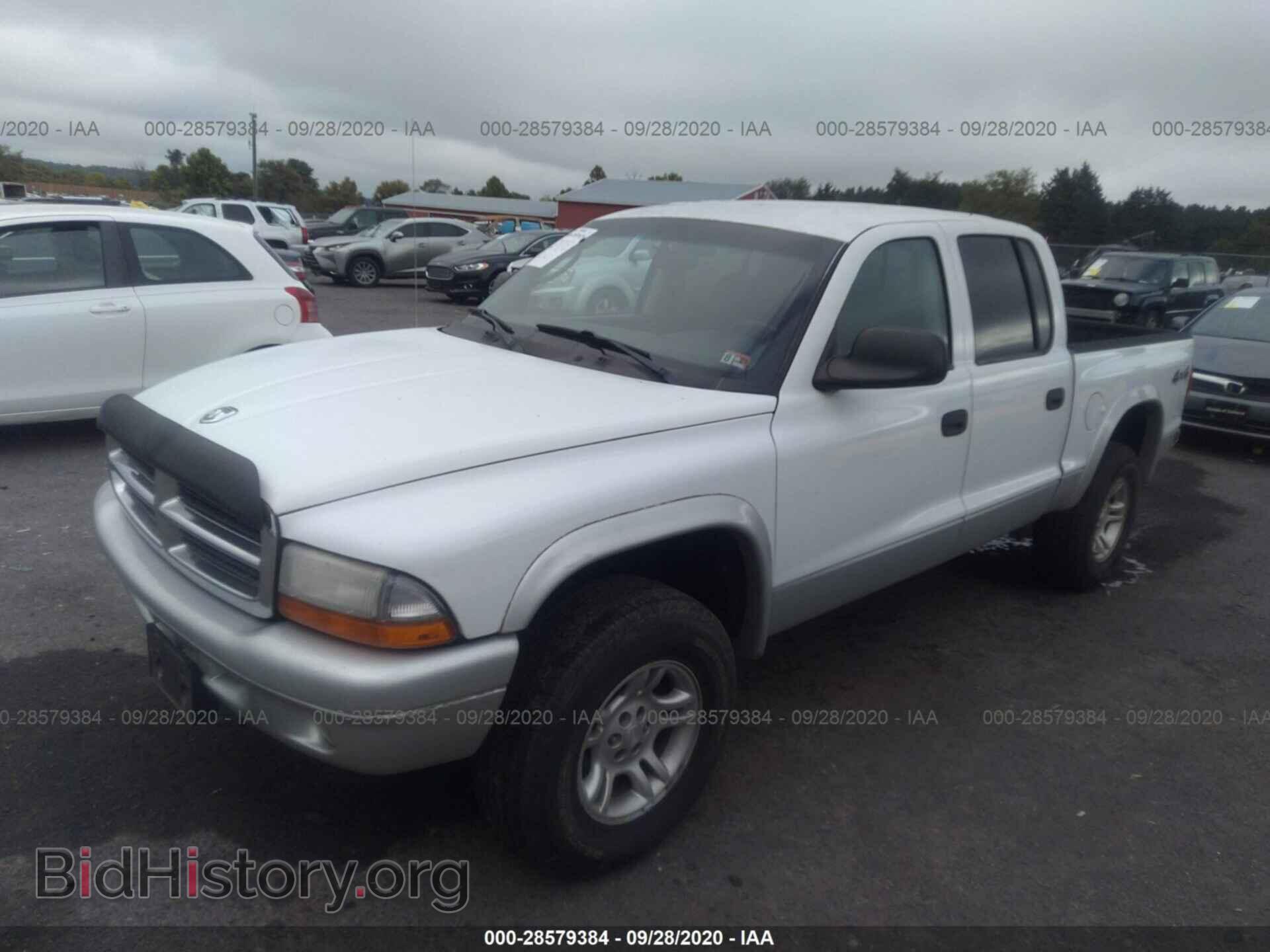 2004 DODGE DAKOTA - VIN: 1D7HG48N84S706865 - Фото 2