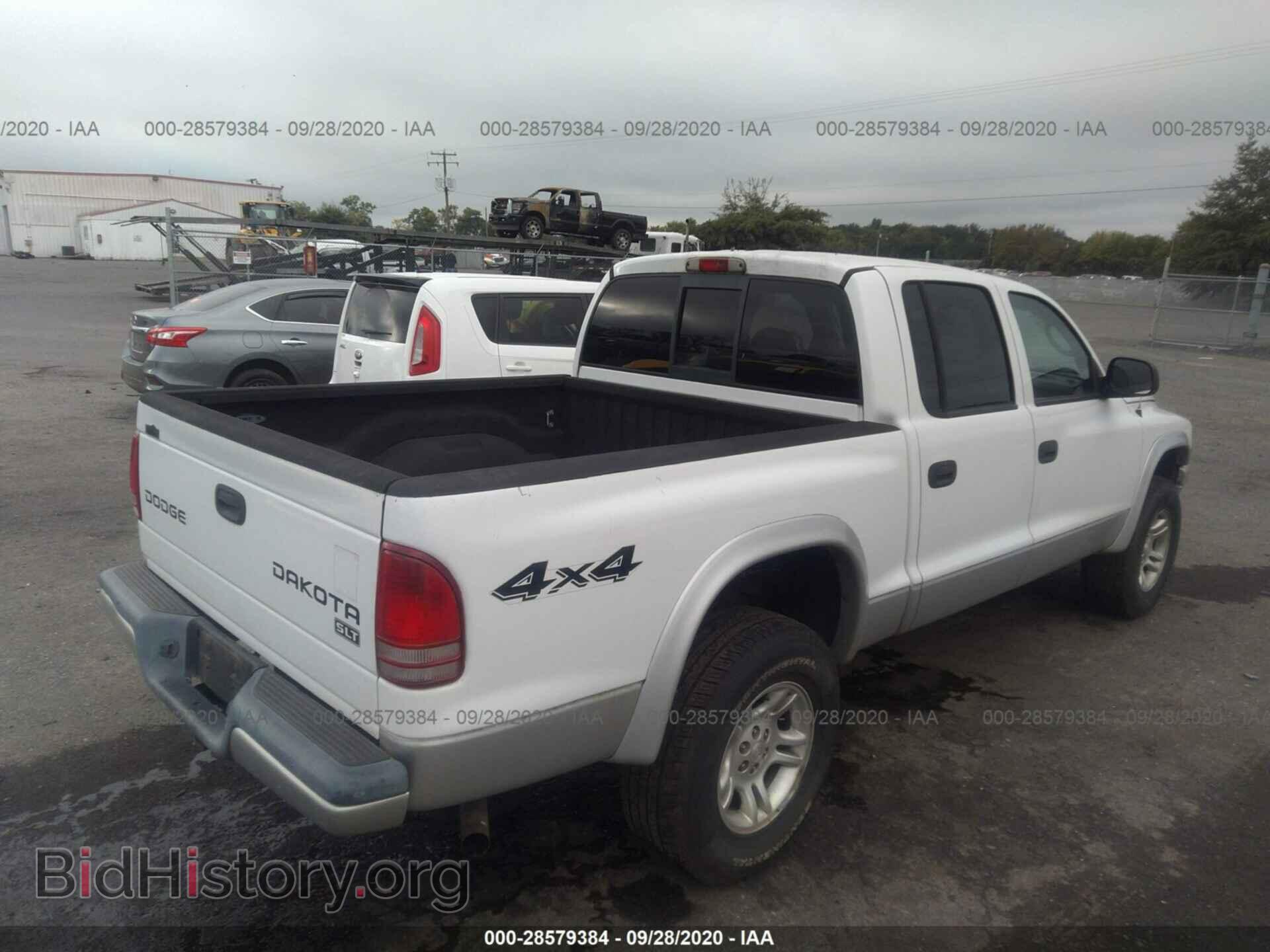 2004 DODGE DAKOTA - VIN: 1D7HG48N84S706865 - Фото 4