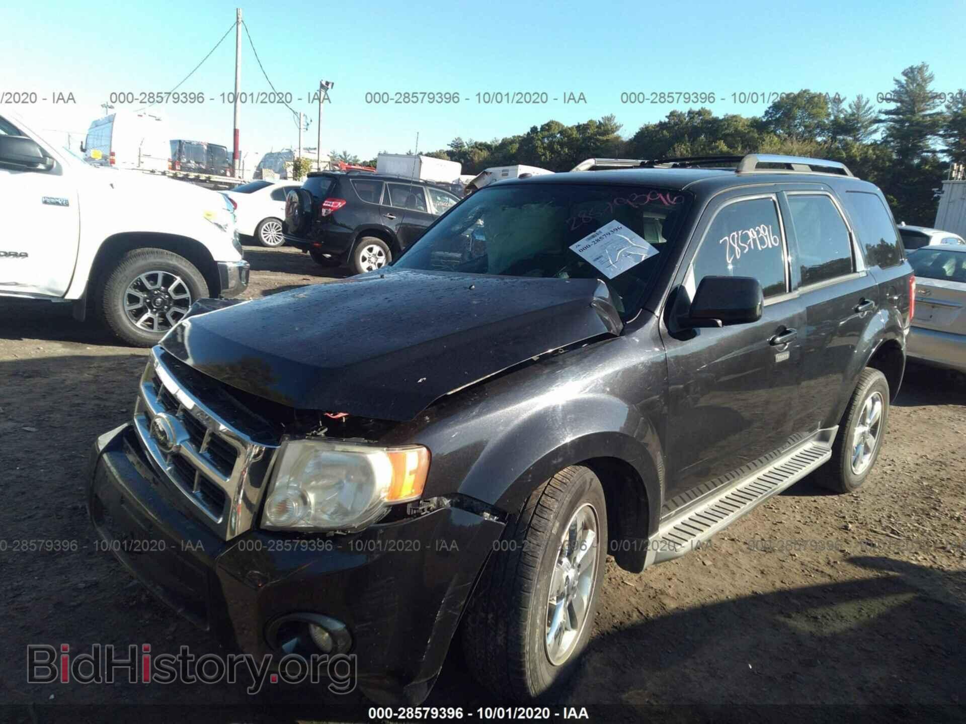 2011 FORD ESCAPE - VIN: 1FMCU9EG7BKC01179 - Фото 2