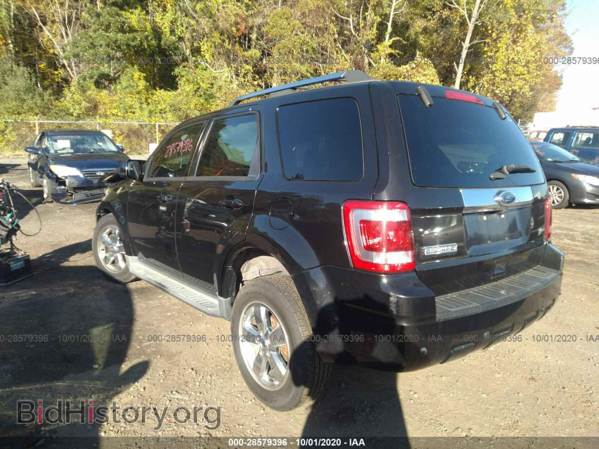 2011 FORD ESCAPE - VIN: 1FMCU9EG7BKC01179 - Фото 3