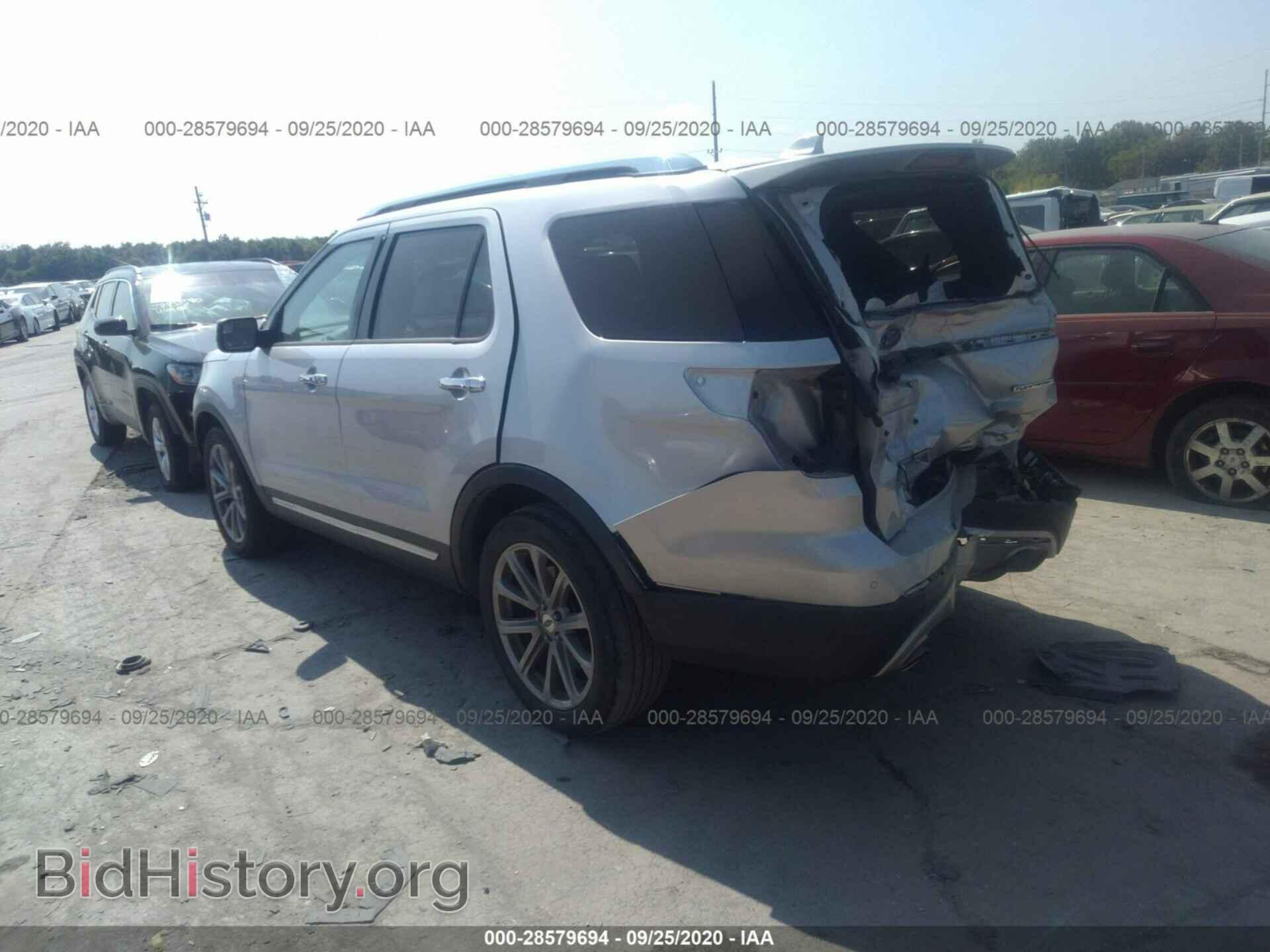 2016 FORD EXPLORER - VIN: 1FM5K7F85GGA52260 - Photo 3