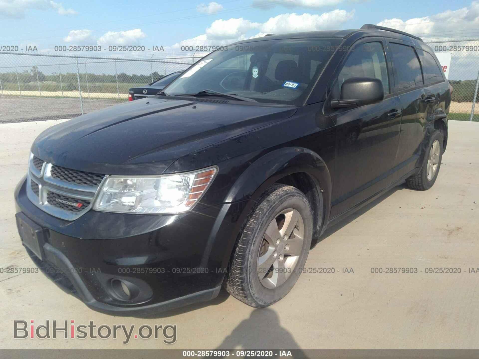 2012 DODGE JOURNEY - VIN: 3C4PDCBG4CT308696 - Фото 2