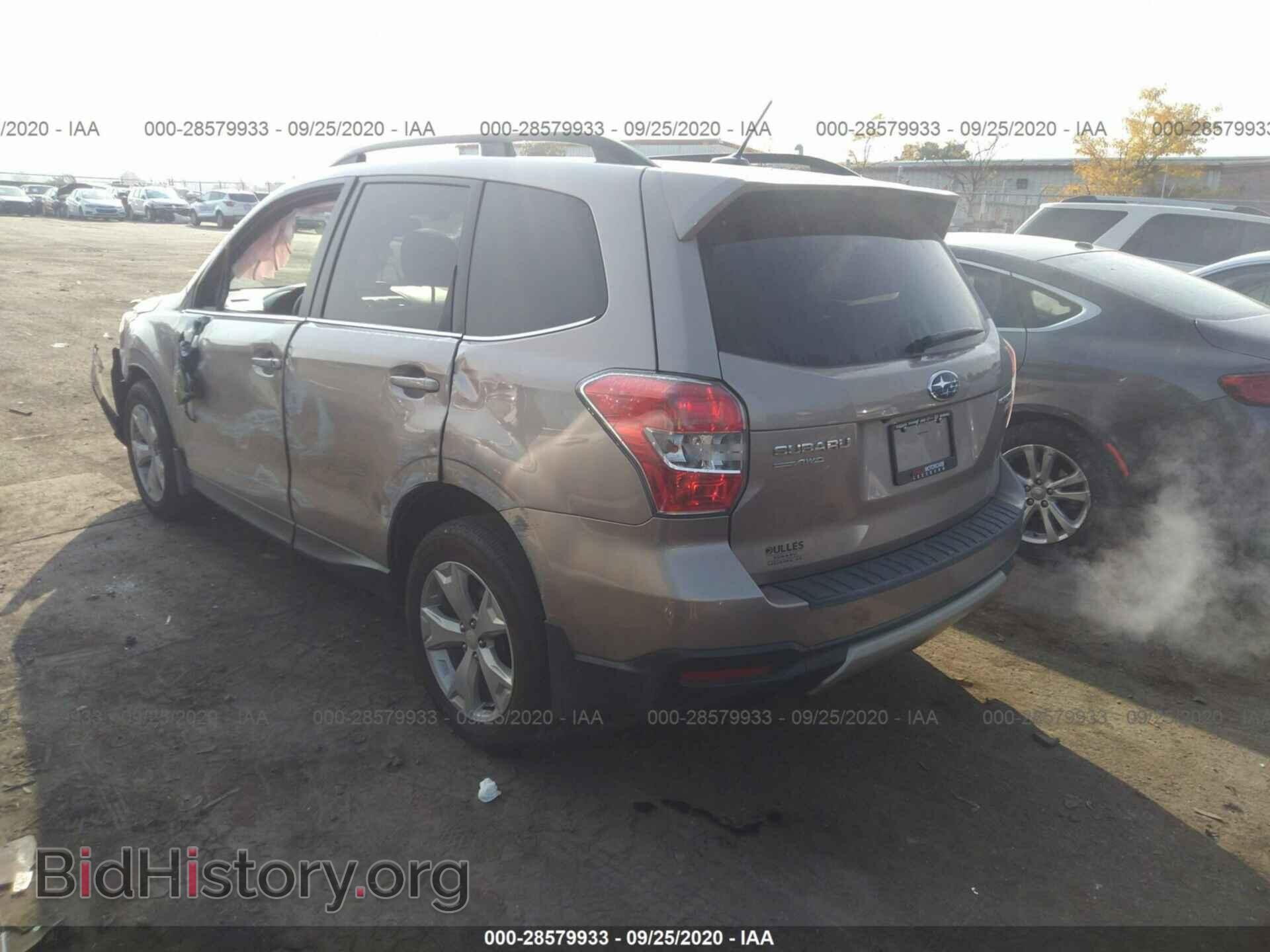 2014 SUBARU FORESTER - VIN: JF2SJAPC8EH546177 - Фото 3