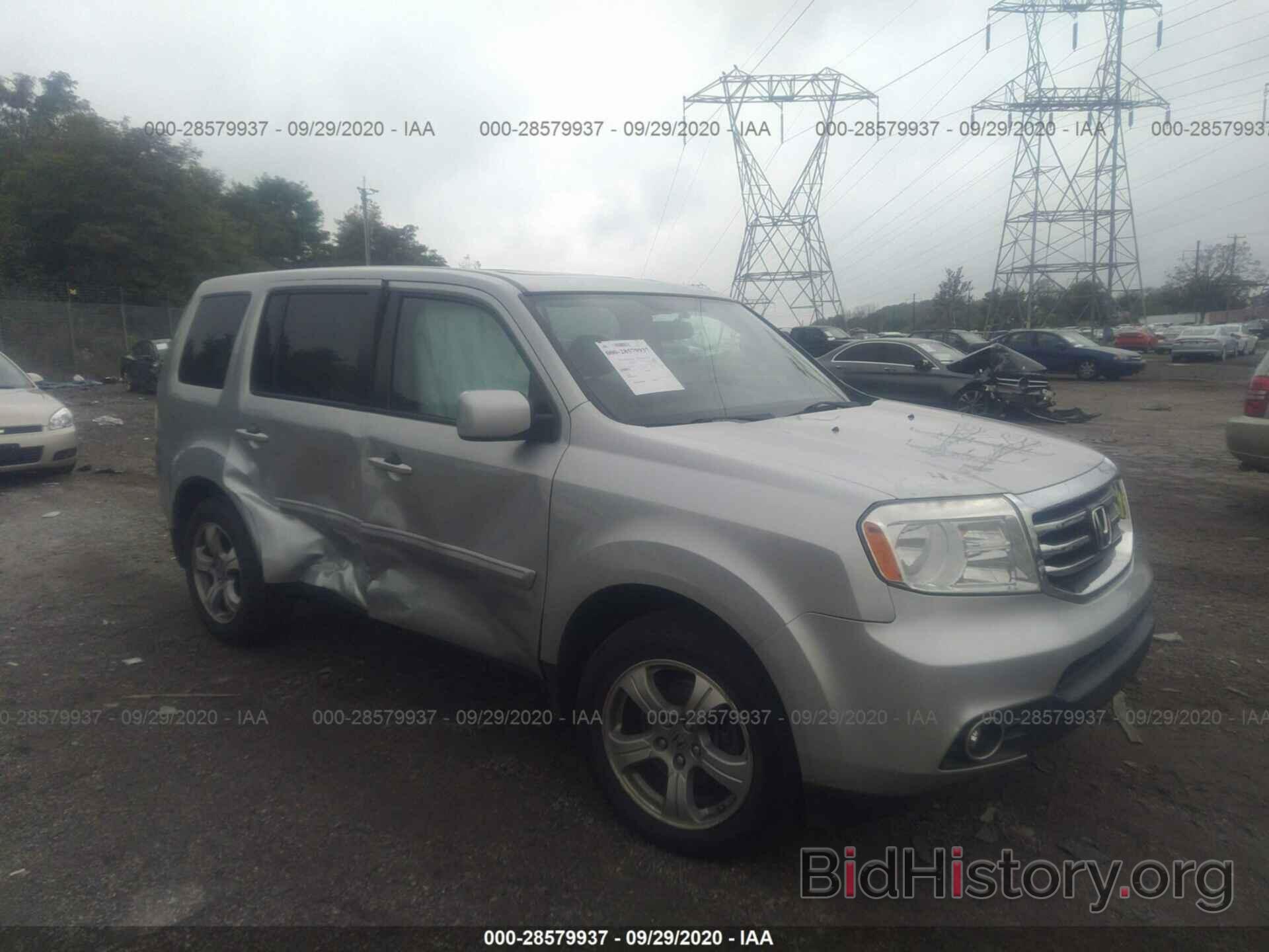 Photo 5FNYF4H65DB012007 - HONDA PILOT 2013