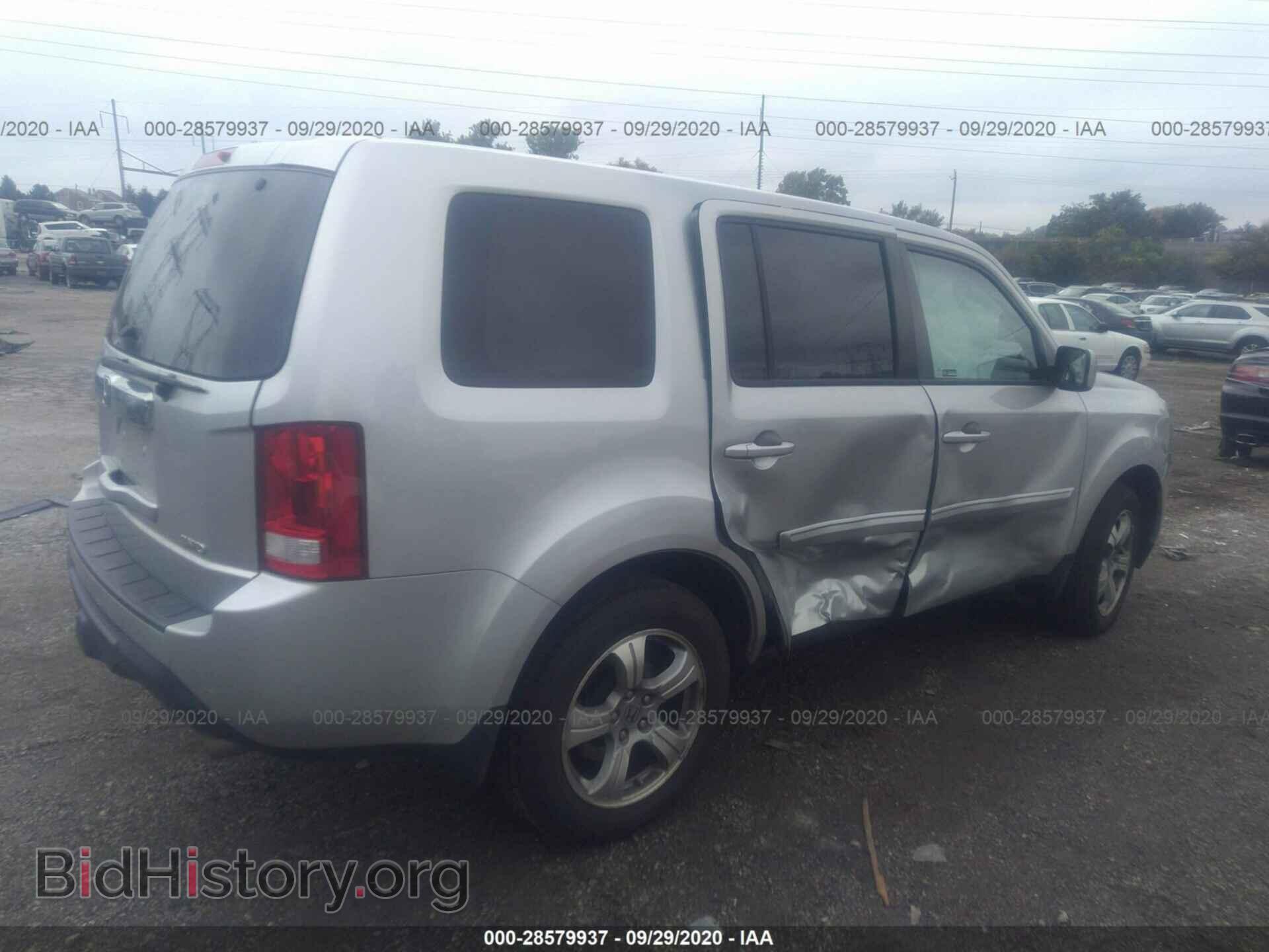 2013 HONDA PILOT - VIN: 5FNYF4H65DB012007 - Фото 4