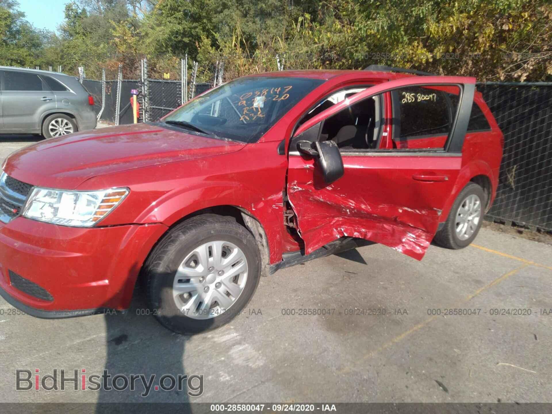 2016 DODGE JOURNEY - VIN: 3C4PDCAB1GT174192 - Фото 2