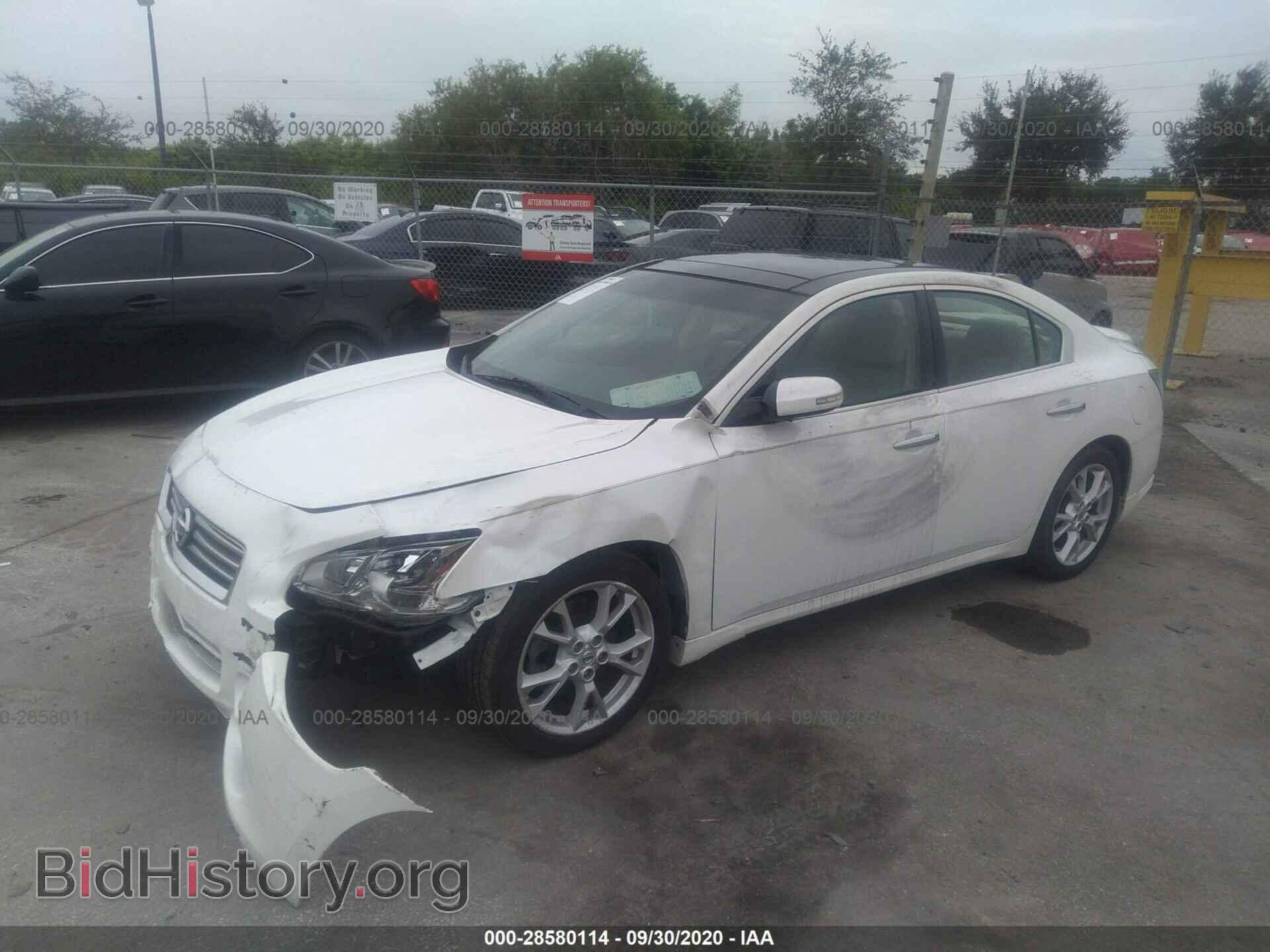 2012 NISSAN MAXIMA - VIN: 1N4AA5AP1CC845524 - Фото 2