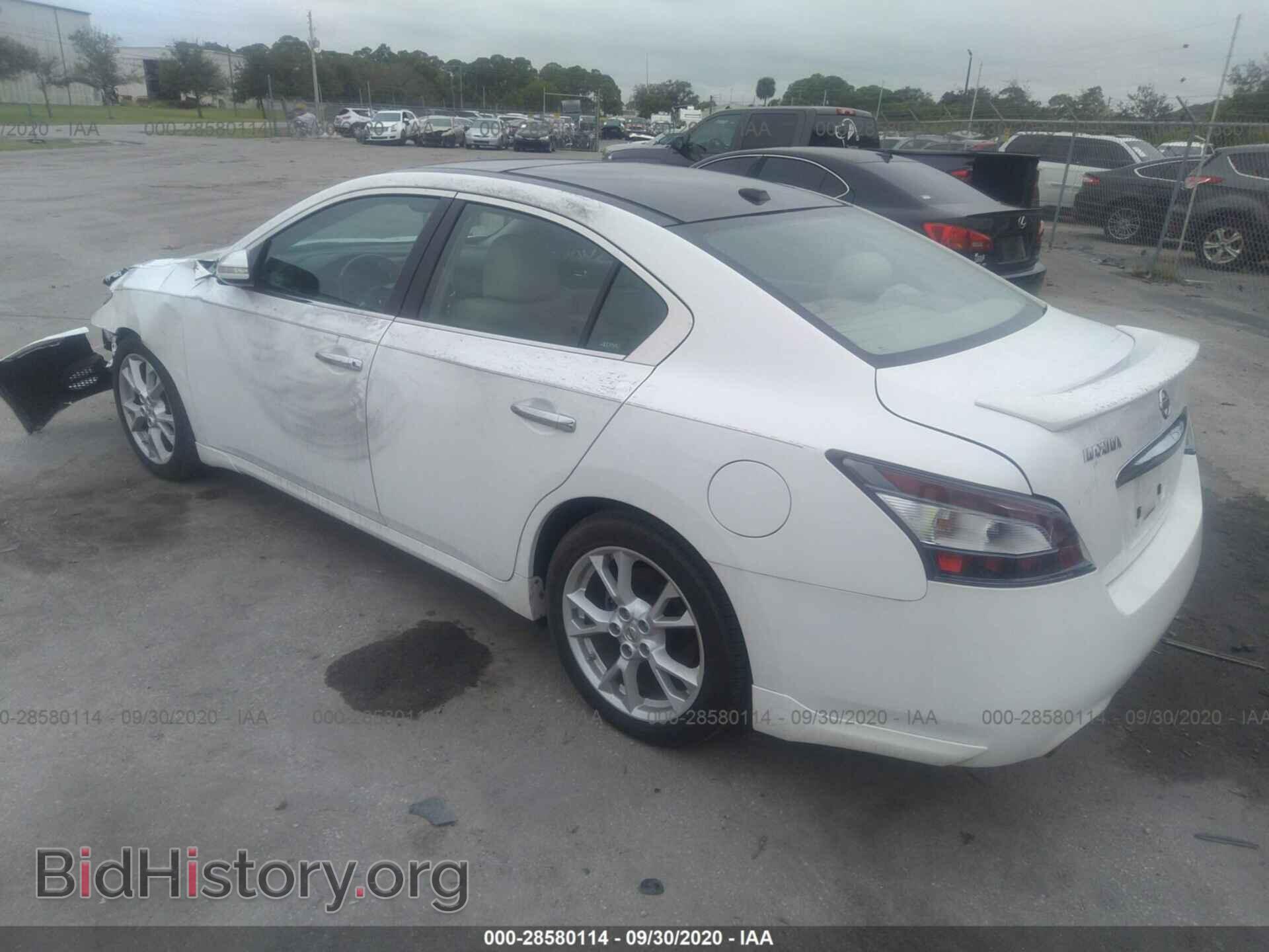 2012 NISSAN MAXIMA - VIN: 1N4AA5AP1CC845524 - Фото 3
