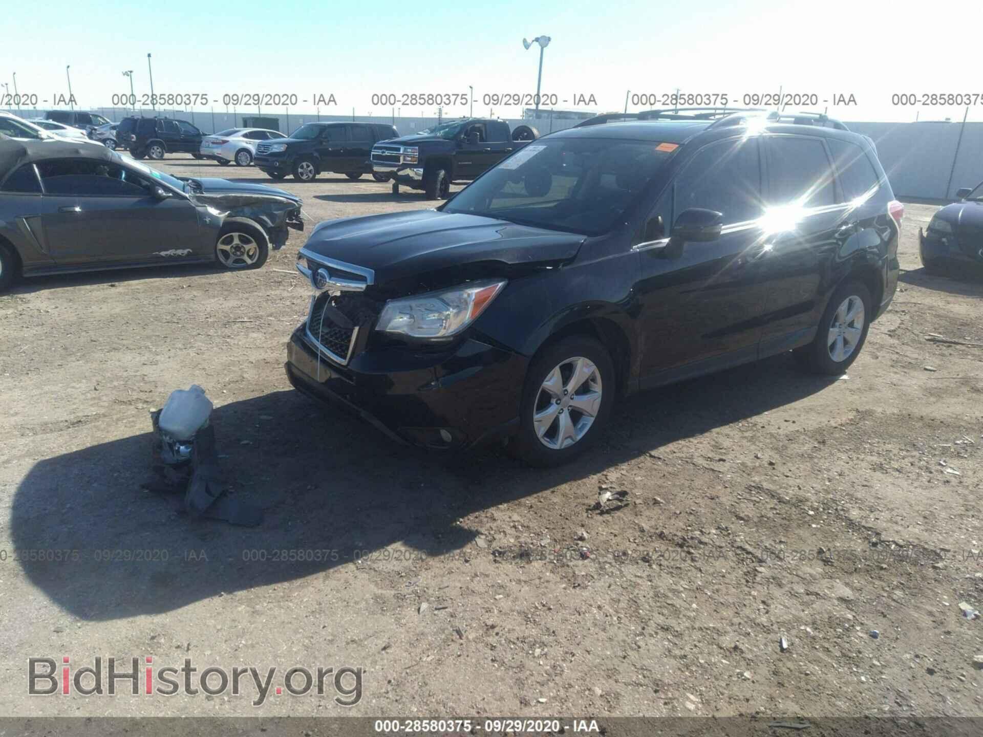2014 SUBARU FORESTER - VIN: JF2SJAMC3EH486247 - Фото 2