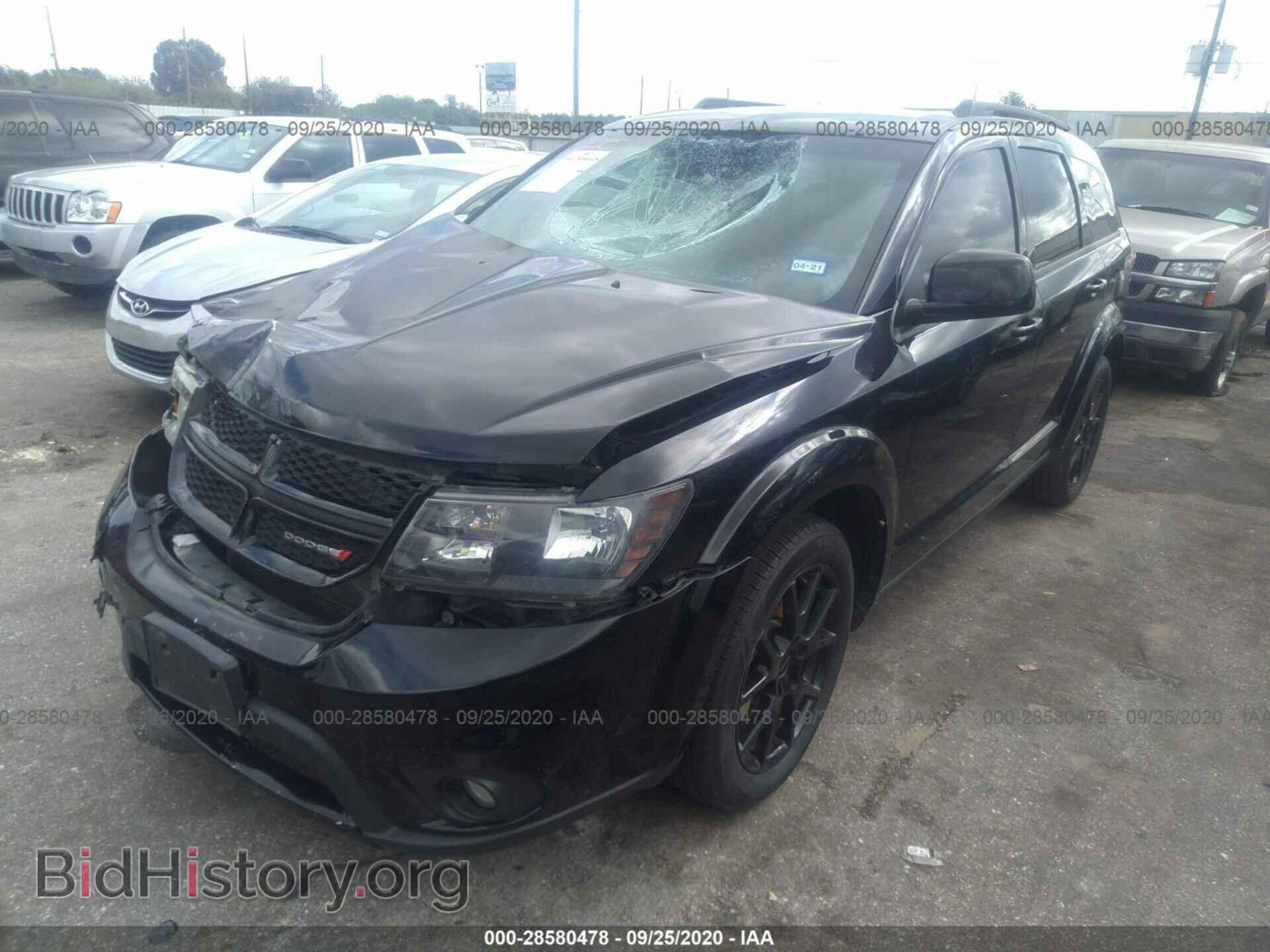 2016 DODGE JOURNEY - VIN: 3C4PDCBB7GT158691 - Фото 2