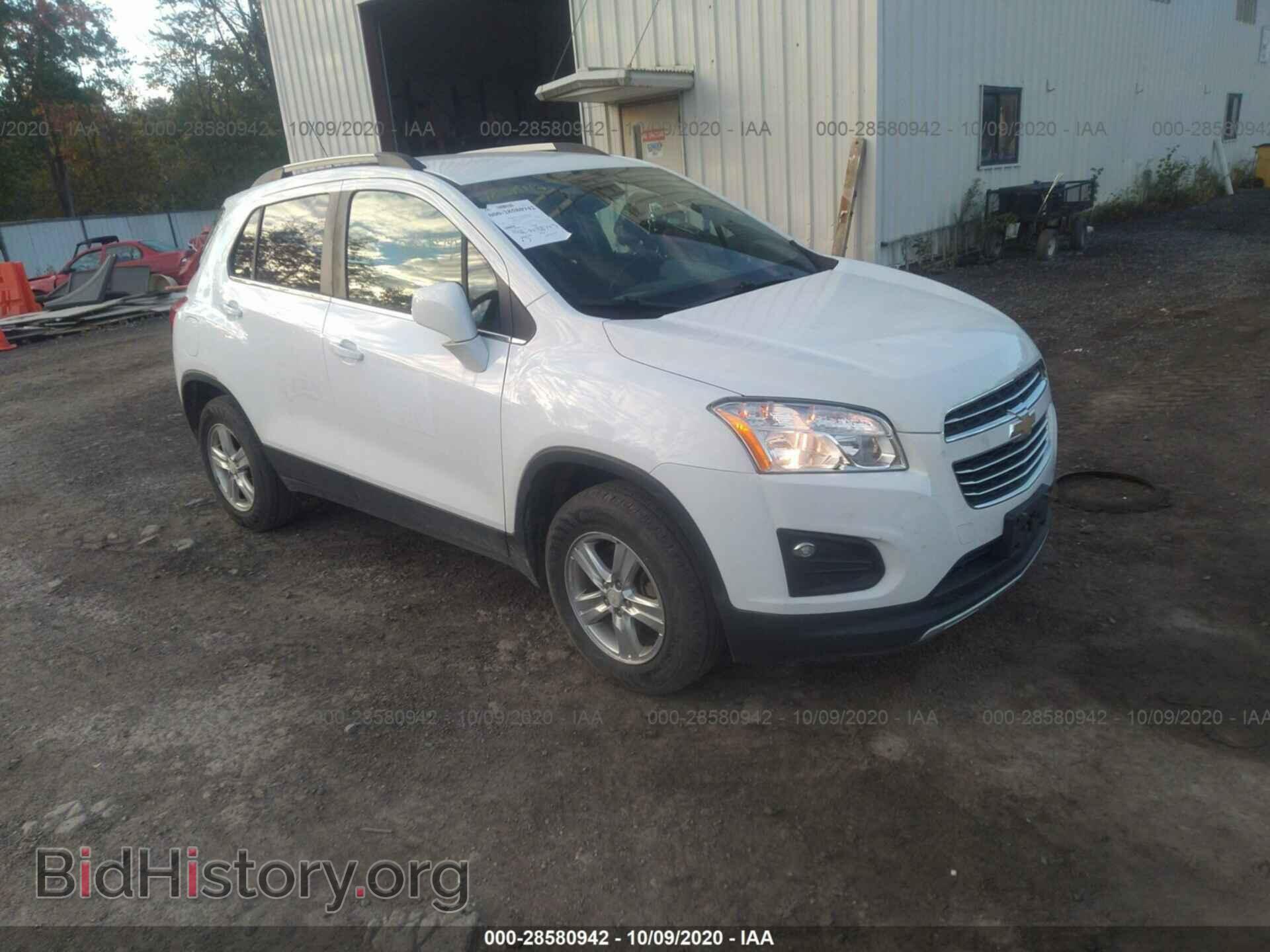 Photo 3GNCJPSB8GL217530 - CHEVROLET TRAX 2016