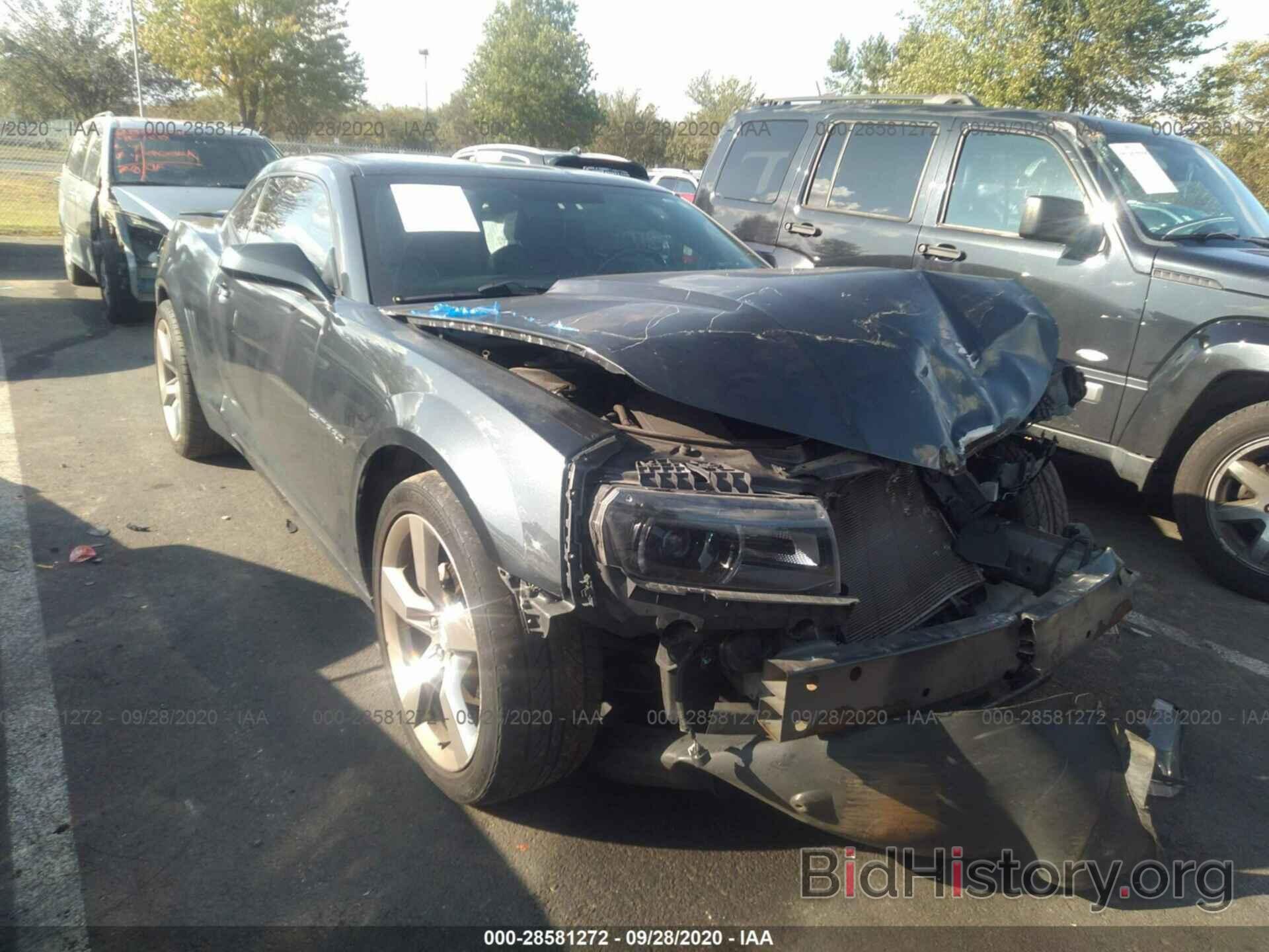 Photo 2G1FC1E32E9257662 - CHEVROLET CAMARO 2014