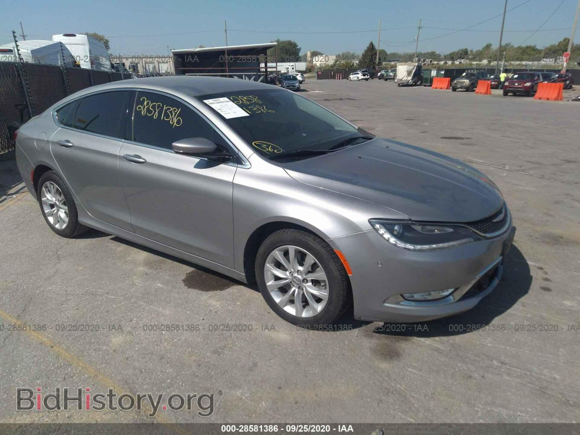 Photo 1C3CCCCG5FN543018 - CHRYSLER 200 2015