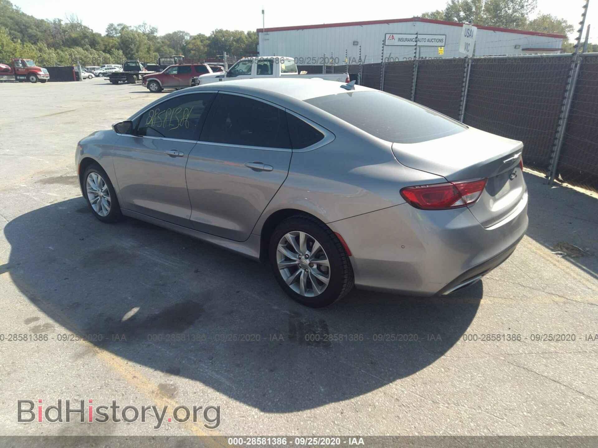 2015 CHRYSLER 200 - VIN: 1C3CCCCG5FN543018 - Photo 3