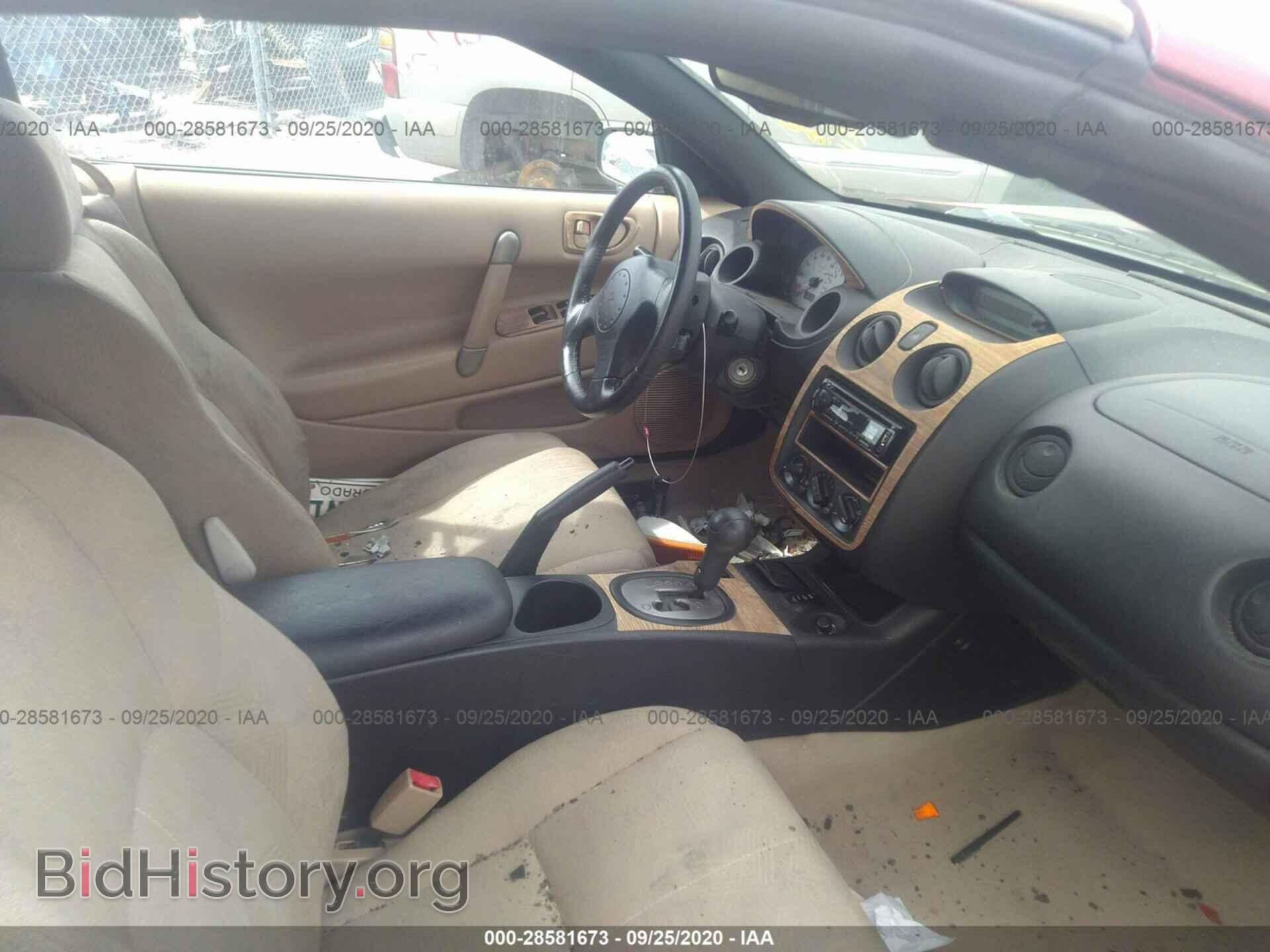 2001 MITSUBISHI ECLIPSE - VIN: 4A3AE45G01E155054 - Фото 5
