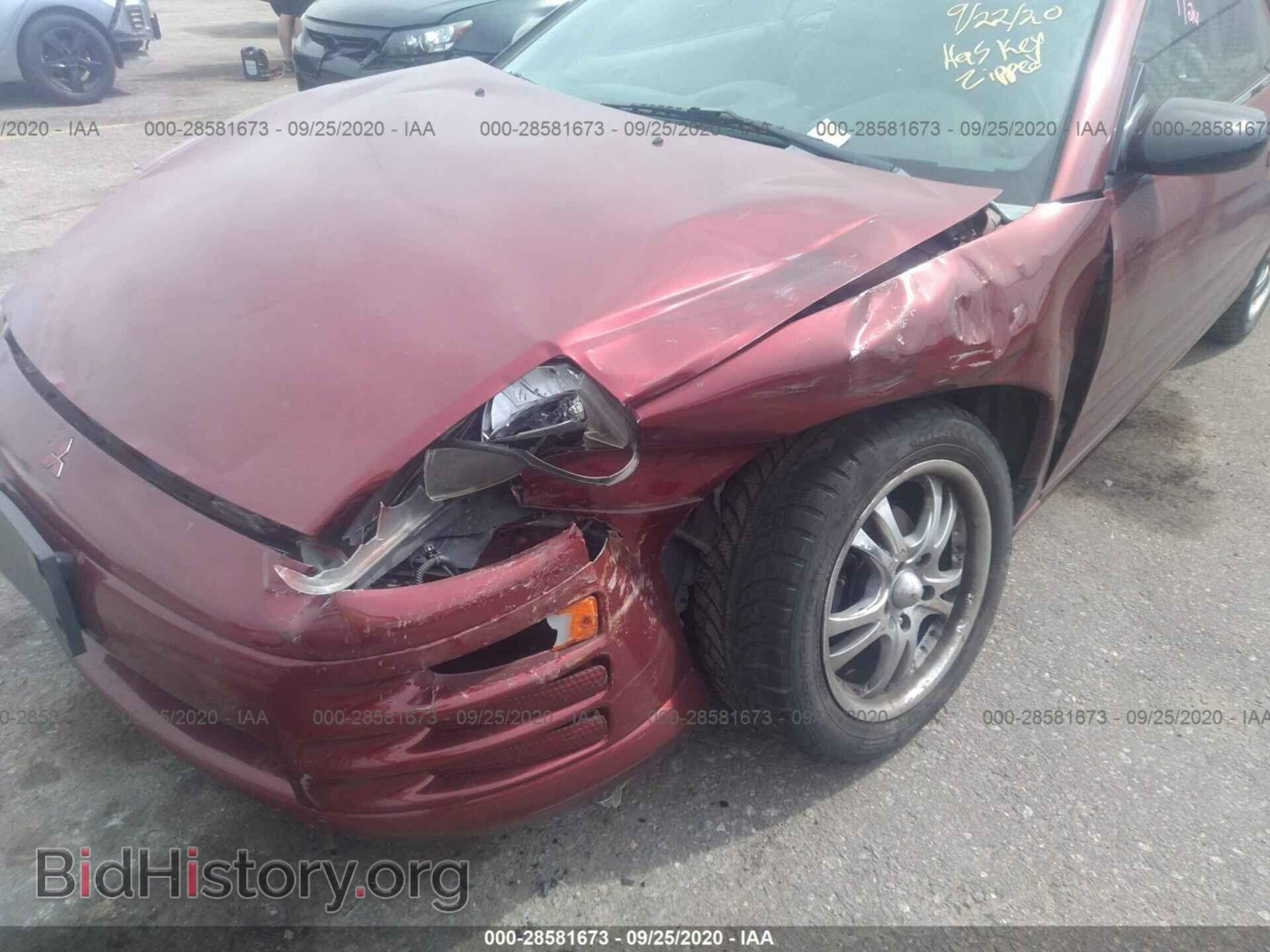 2001 MITSUBISHI ECLIPSE - VIN: 4A3AE45G01E155054 - Фото 6