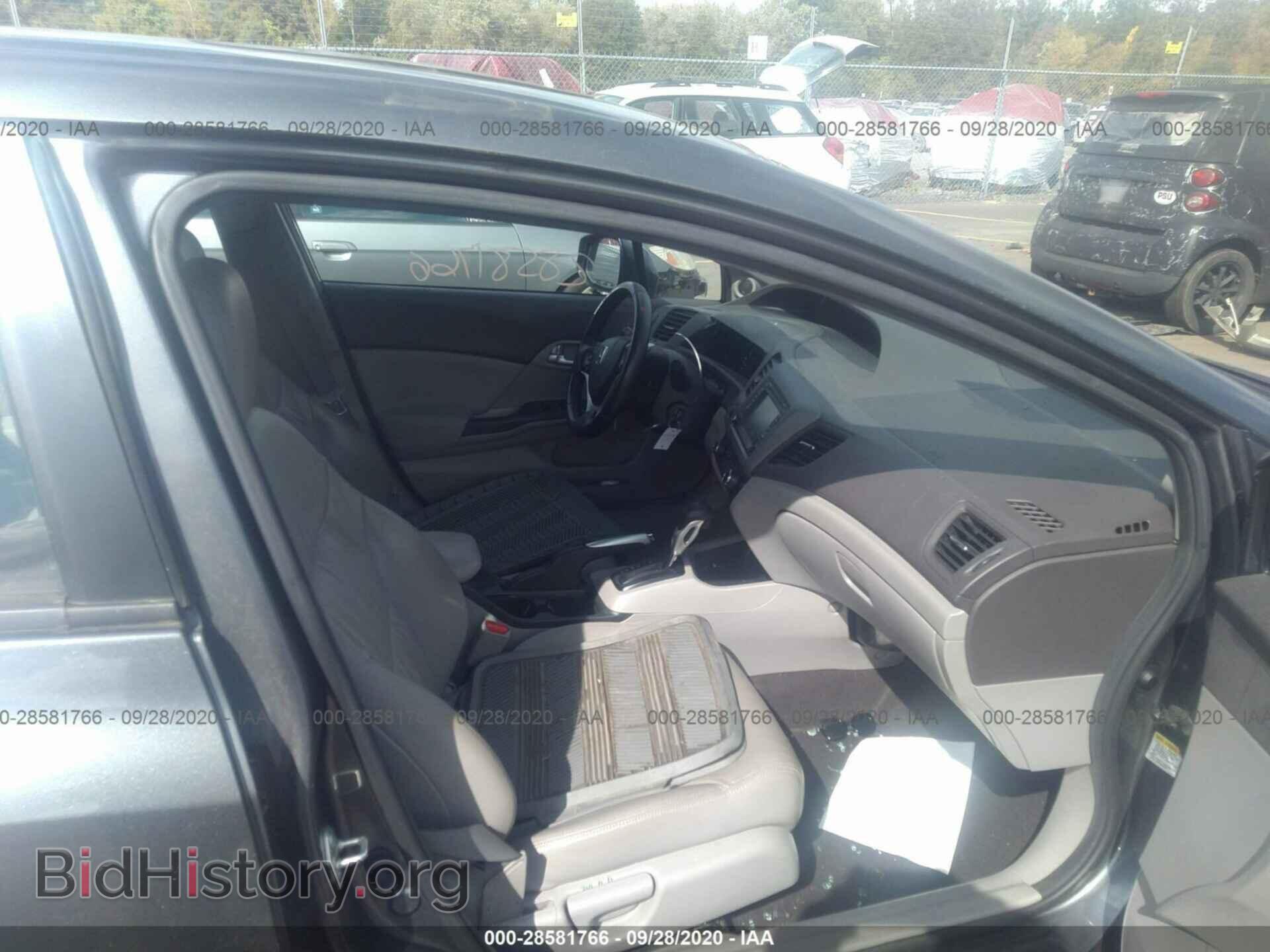 2012 HONDA CIVIC SDN - VIN: 2HGFB2F98CH526867 - Фото 5