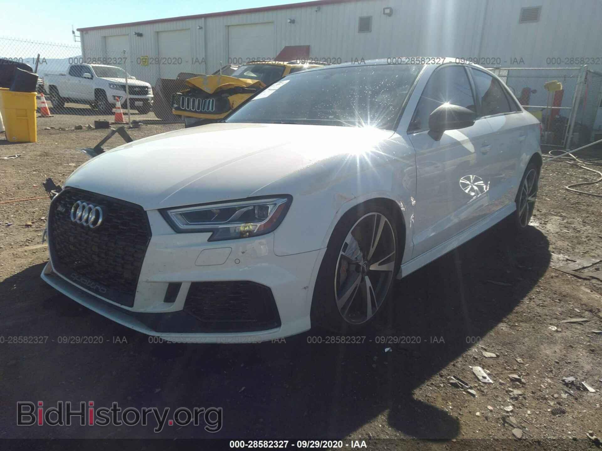 2018 AUDI RS 3 - VIN: WUABWGFFXJ1904187 - Фото 2