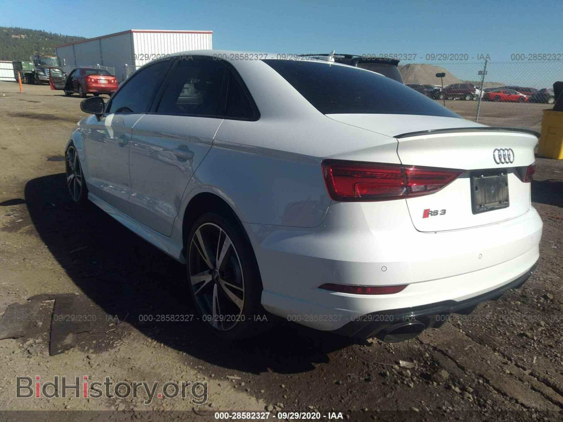 2018 AUDI RS 3 - VIN: WUABWGFFXJ1904187 - Фото 3