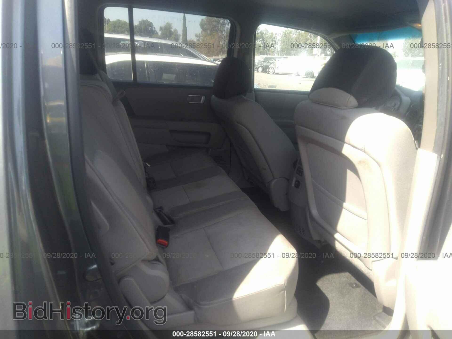 2012 HONDA PILOT - VIN: 5FNYF4H43CB022399 - Photo 8