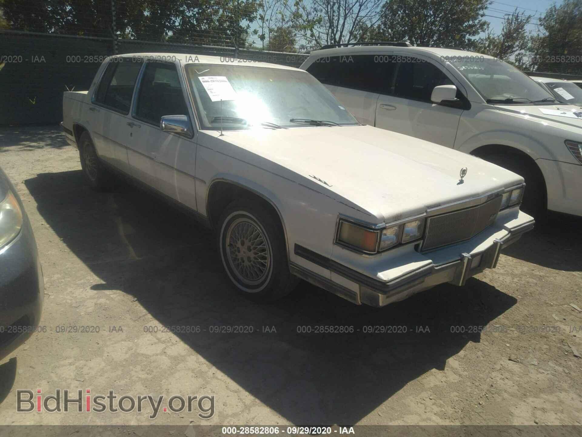 Фотография 1G6CD6985G4344930 - CADILLAC DEVILLE 1986