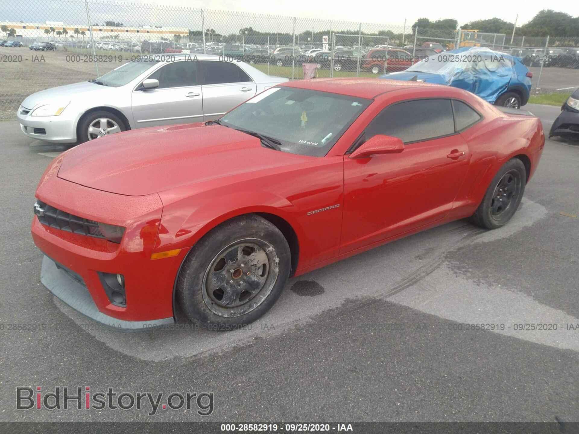 2011 CHEVROLET CAMARO - VIN: 2G1FA1ED6B9146736 - Фото 2