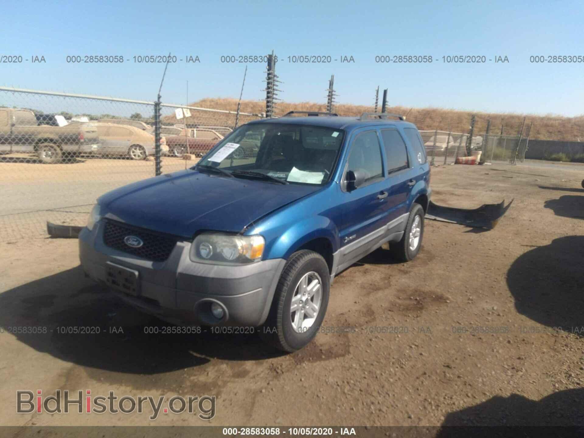 2007 FORD ESCAPE - VIN: 1FMCU49H27KA90490 - Фото 2
