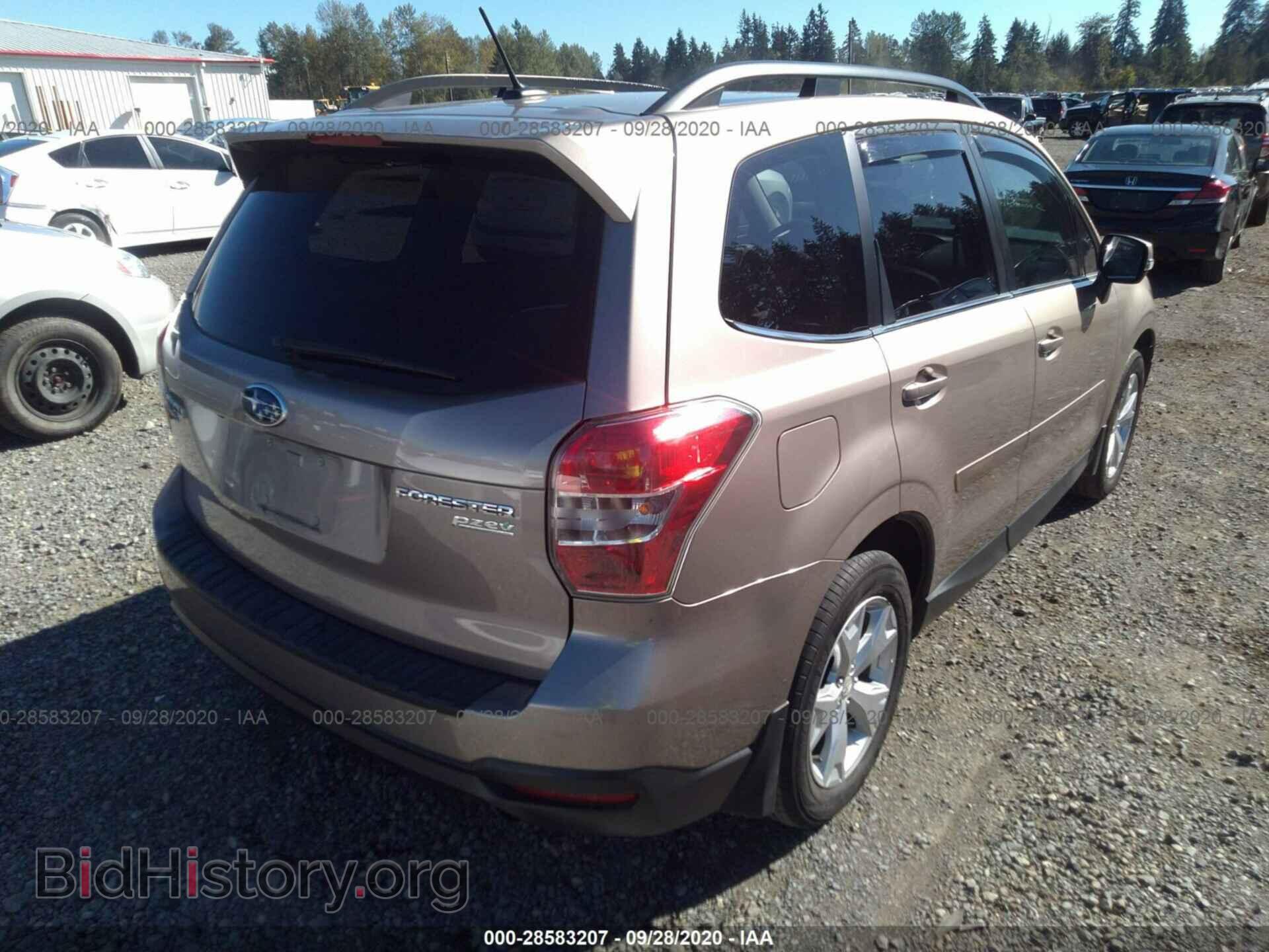 2014 SUBARU FORESTER - VIN: JF2SJAMC5EH504215 - Фото 4