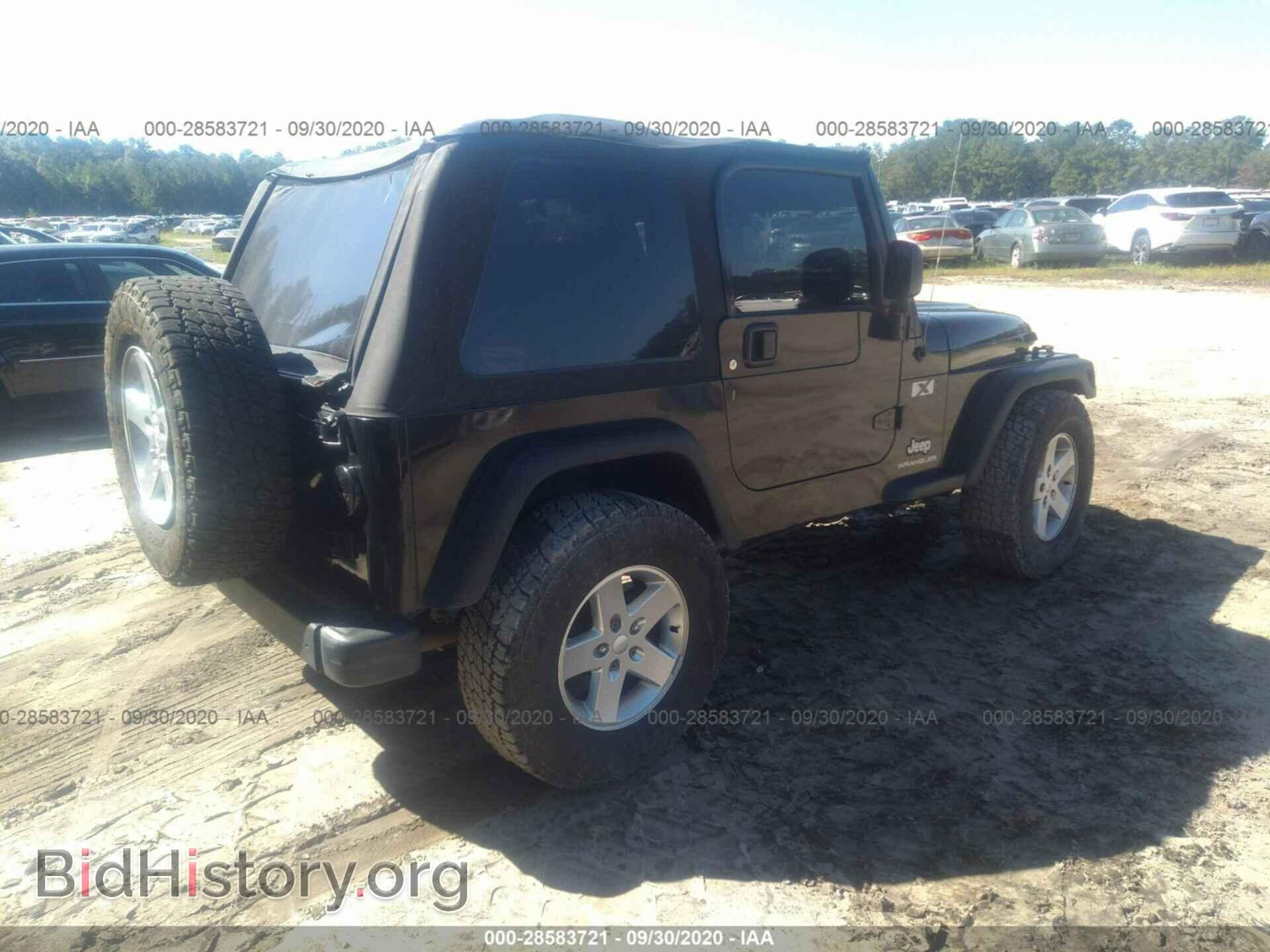 2003 JEEP WRANGLER - VIN: 1J4FA39S33P332307 - Фото 4