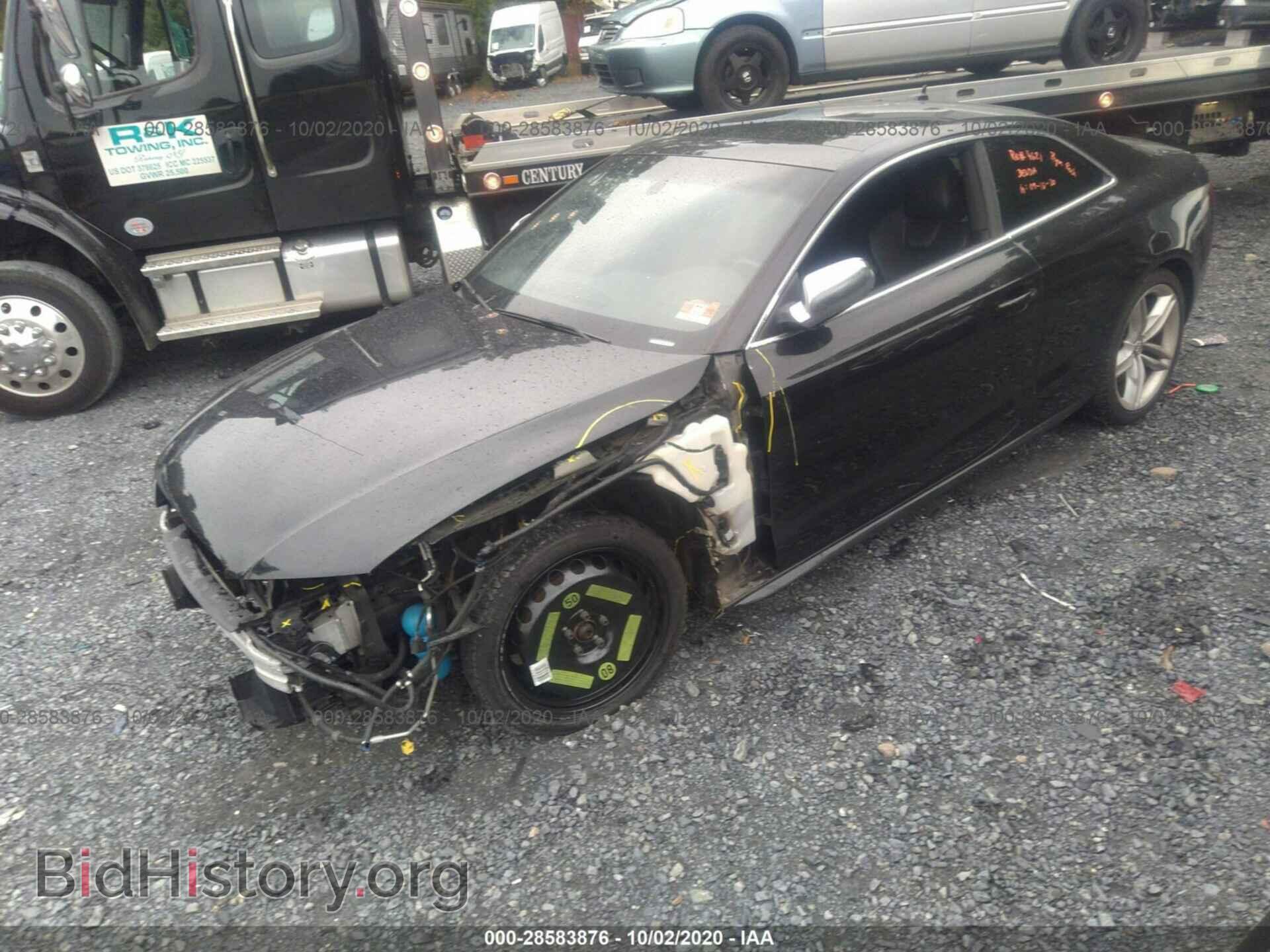2012 AUDI S5 - VIN: WAUCVAFR9CA005395 - Фото 2